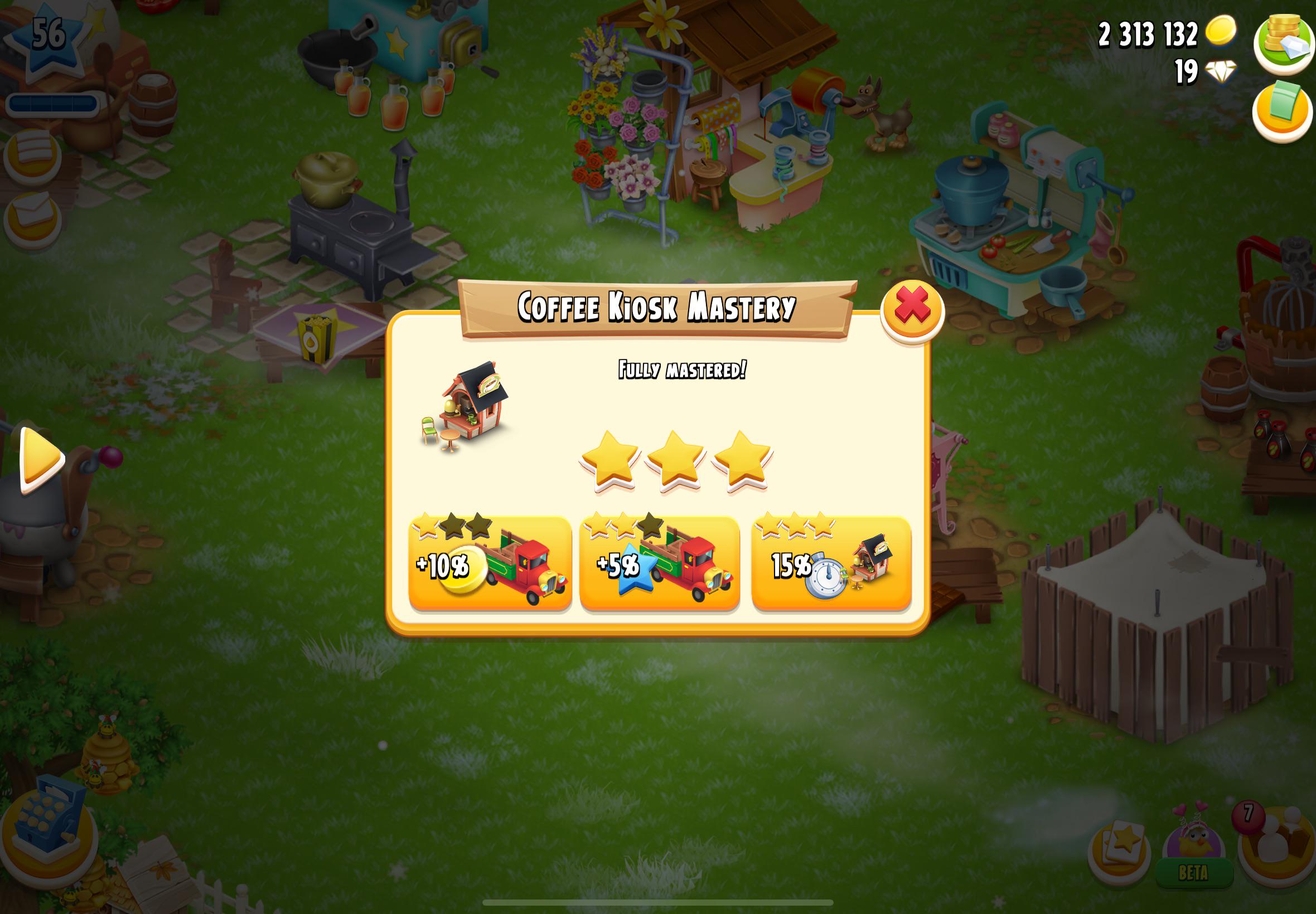 Finally mastered the coffee kiosk!! r/HayDay