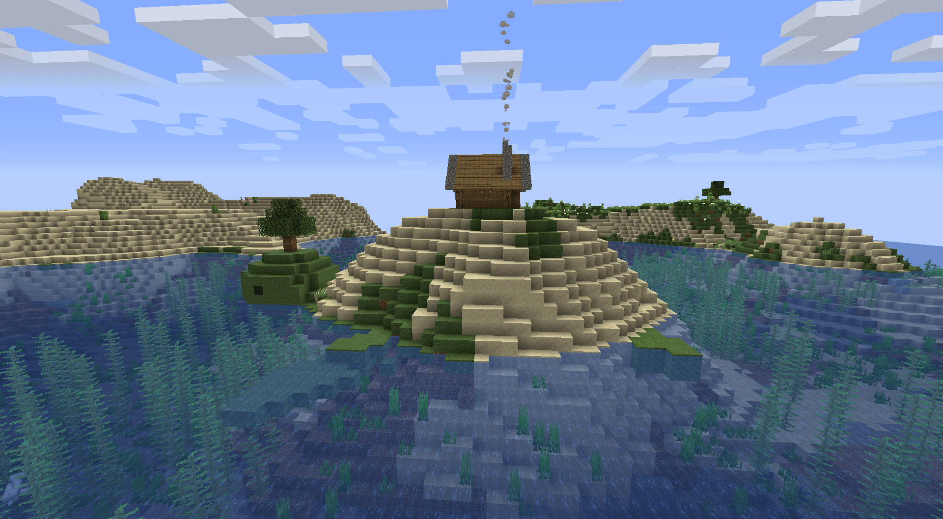 House on a Turtle.Thoughts? r/Minecraft