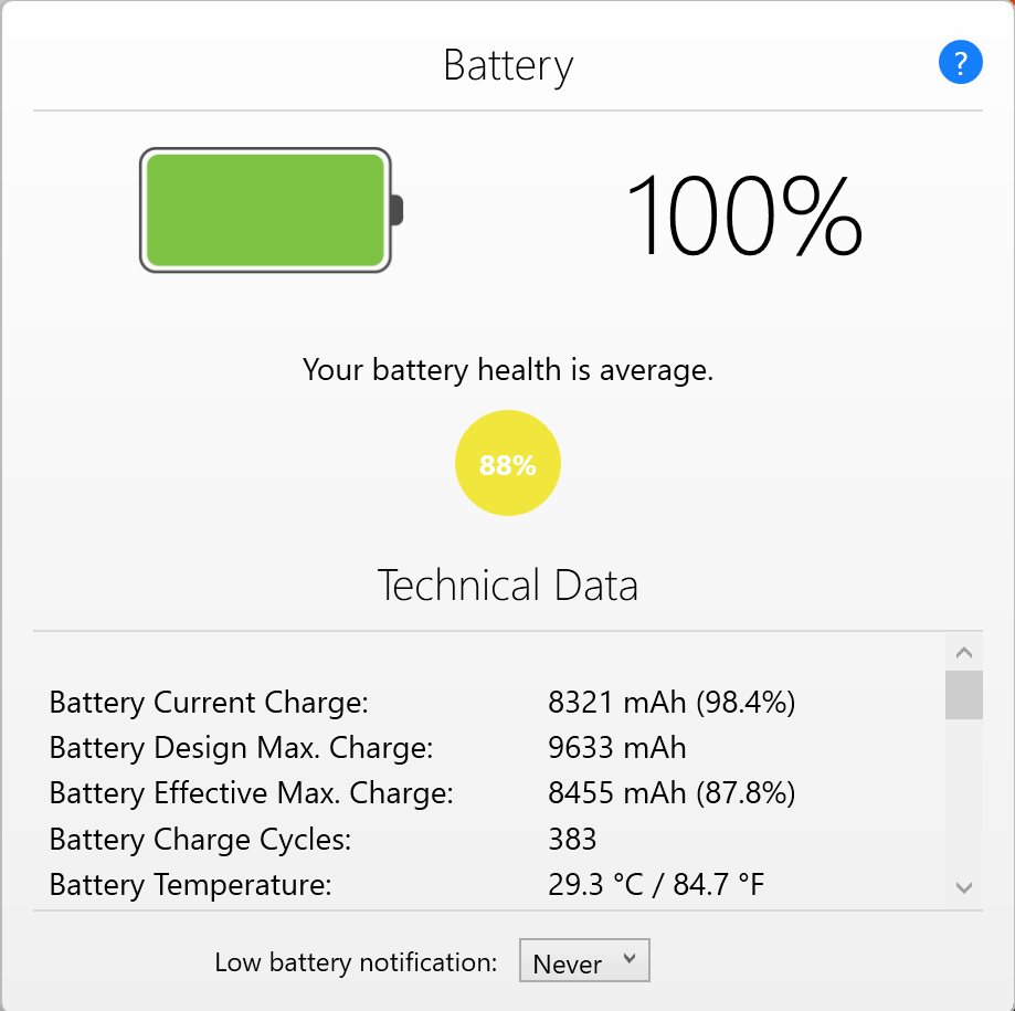 My iPad Pro 2018's battery stat. Is this ok? ipad