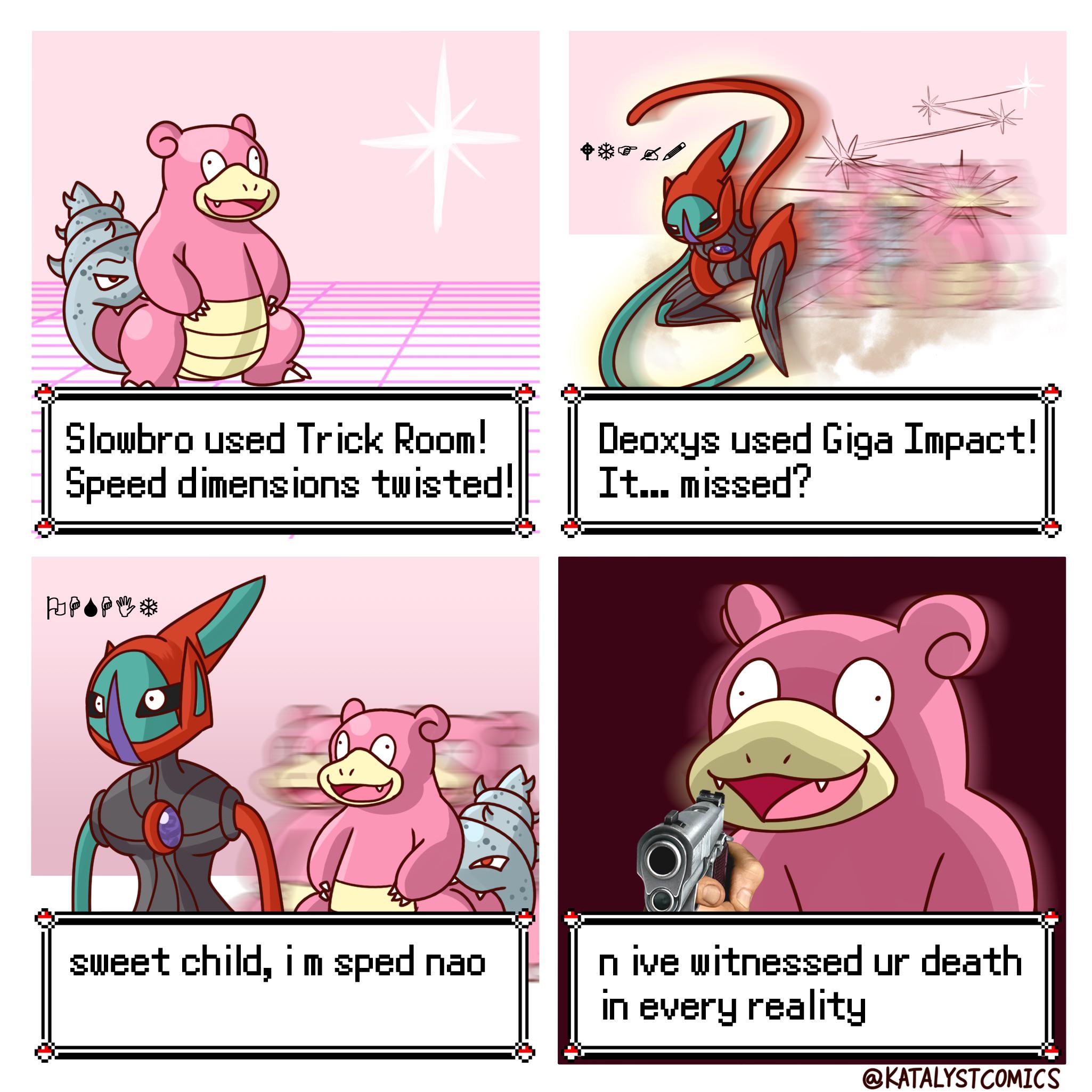 Slowbro is 4 parallel universes ahead of you r/pokemon