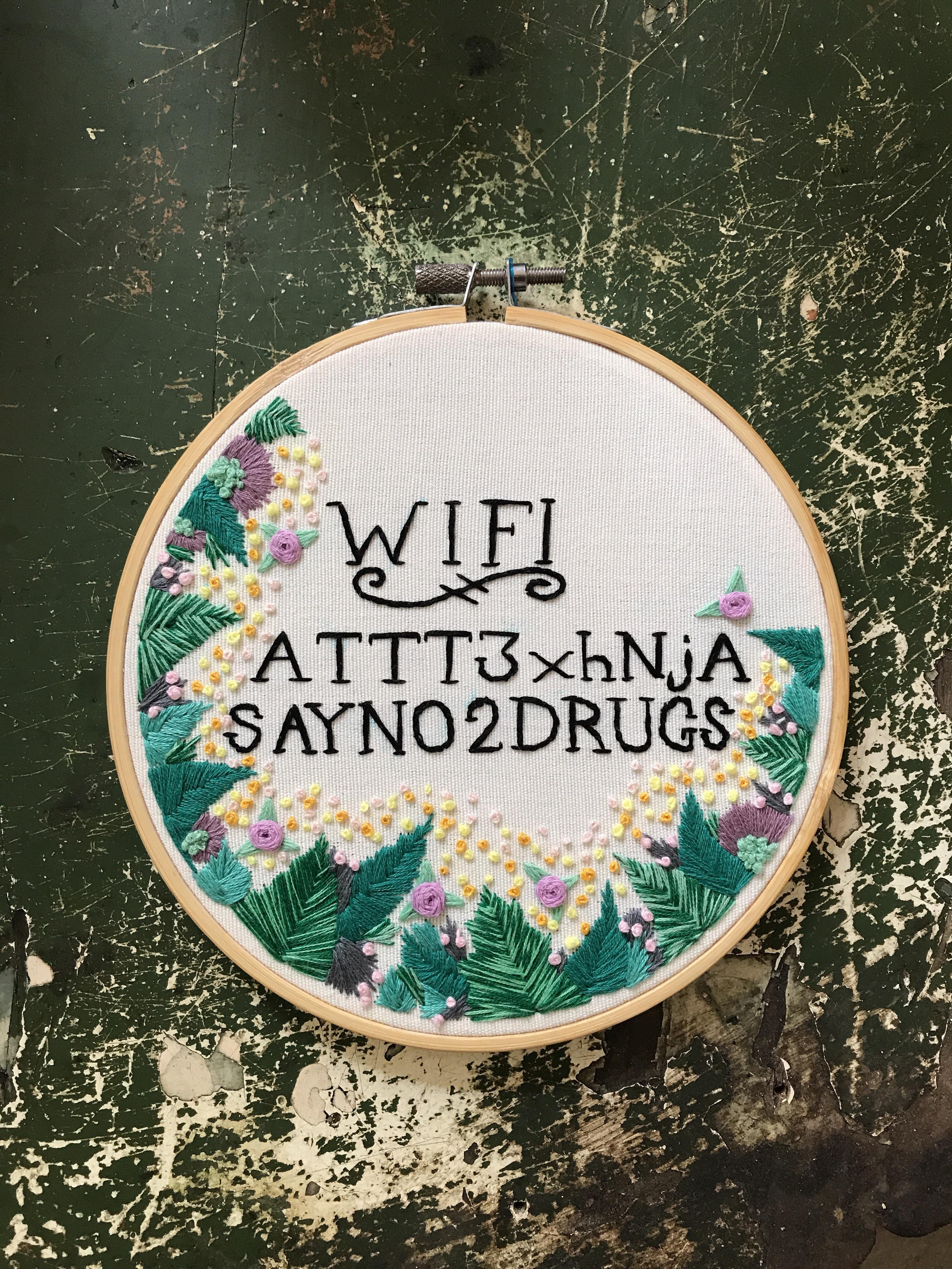 For my living room r/Embroidery