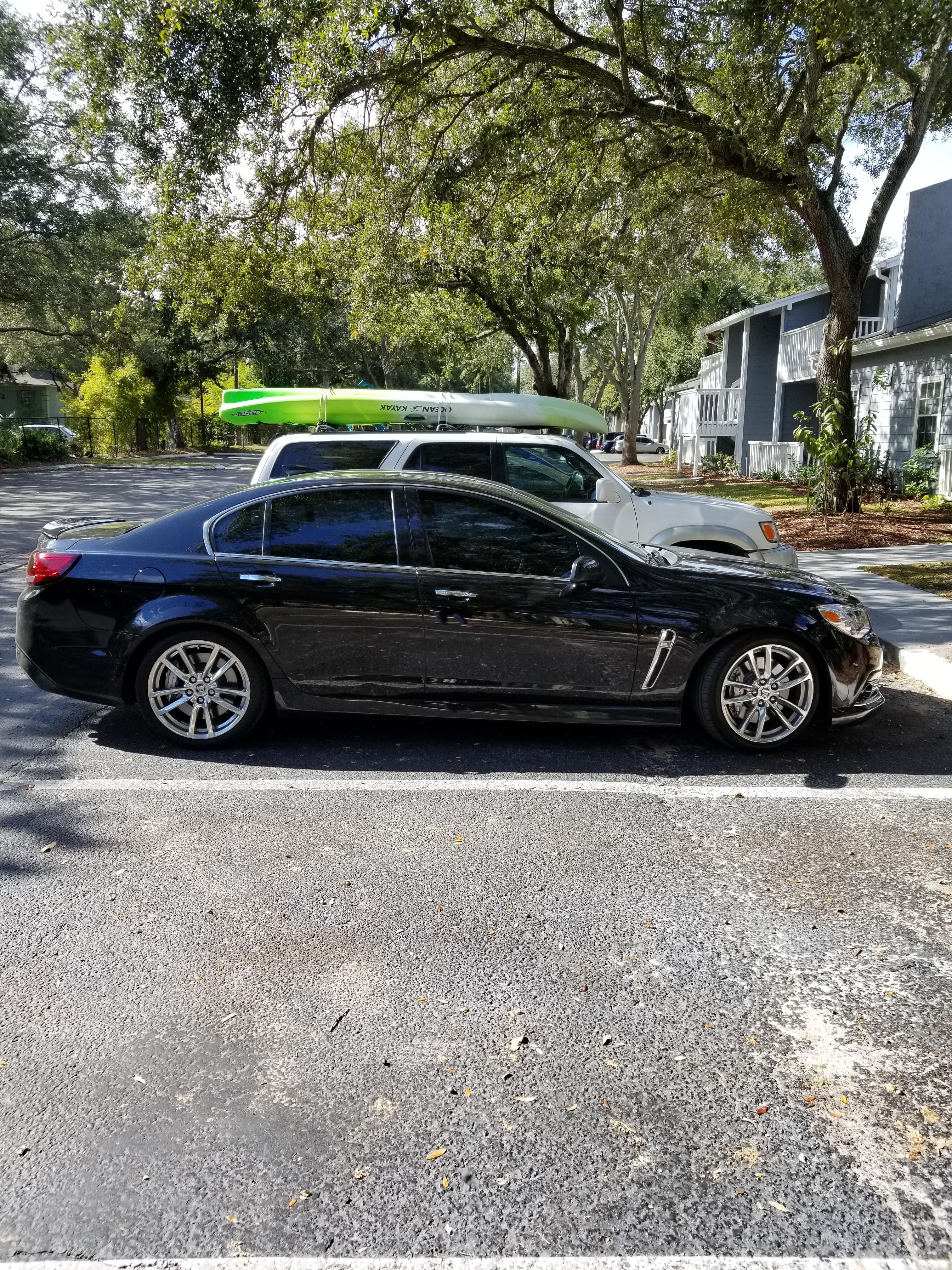 My new "to me" 2015 lowered Chevy SS with Holden conversion badges and