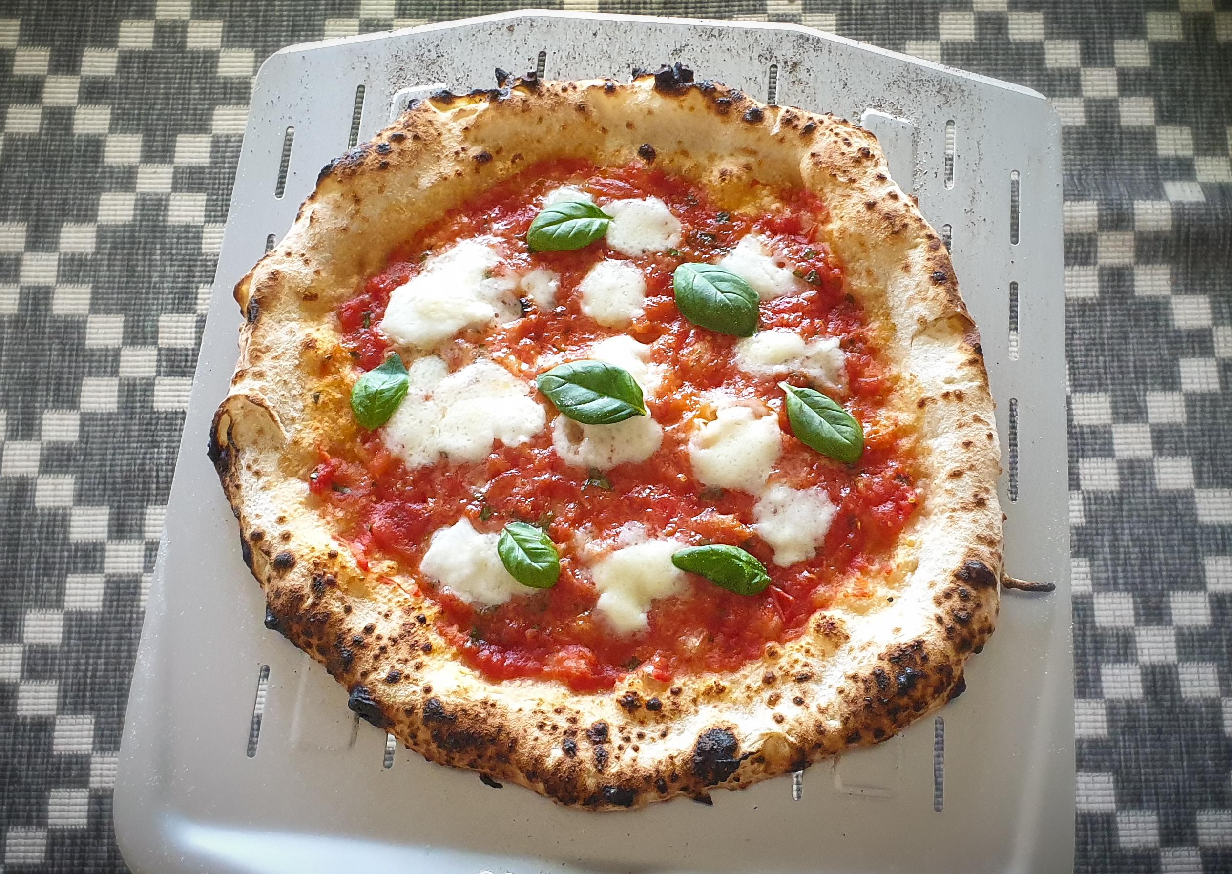 Neapolitan style Pizza Margherita r/Pizza