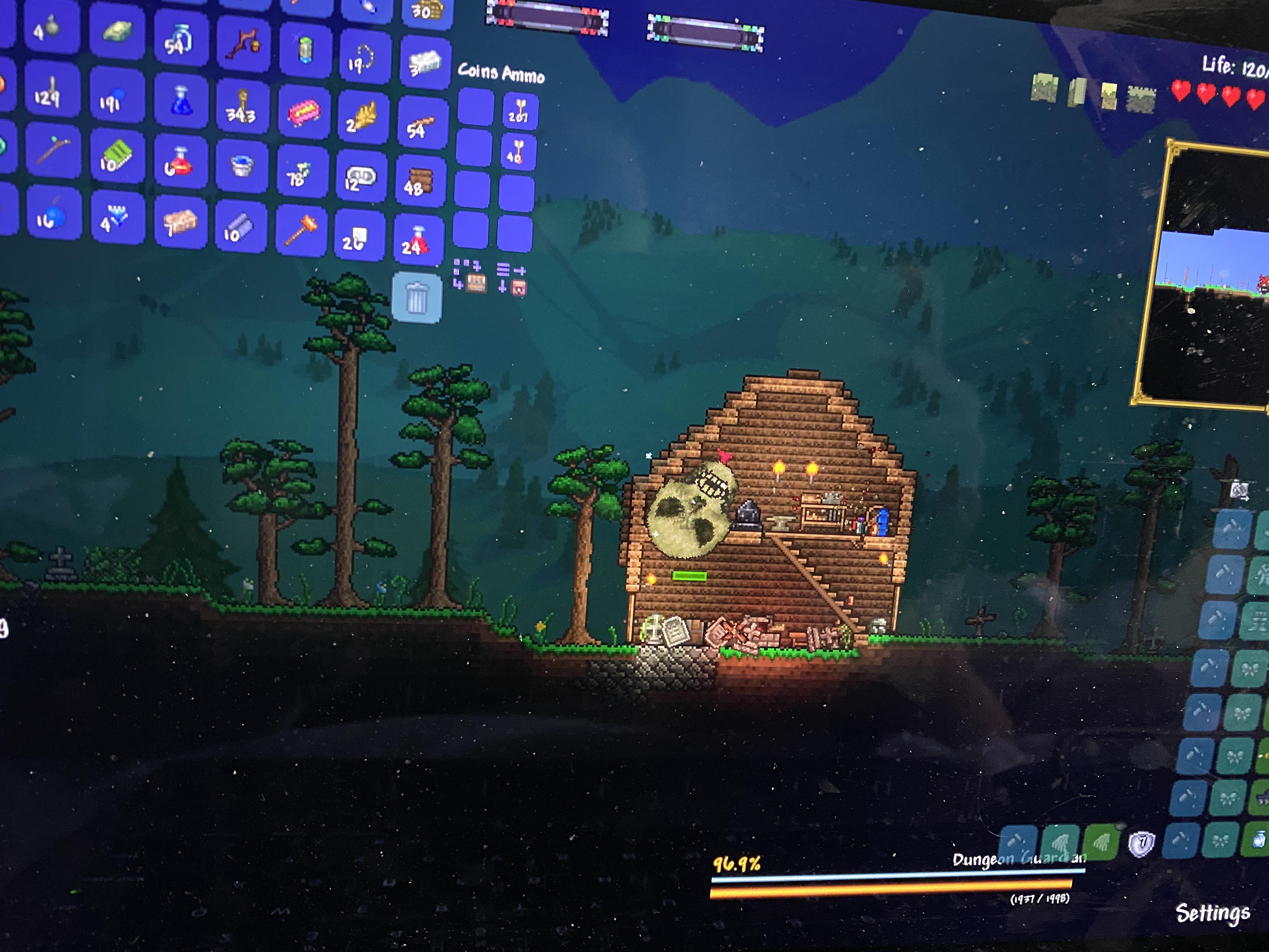 This dungeon guardian spawned and then proceeded to follow me into my