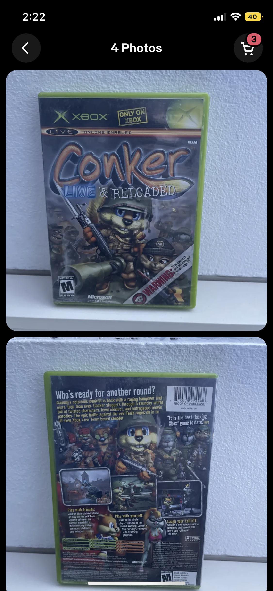 Is this just conkers bad fur day? r/originalxbox
