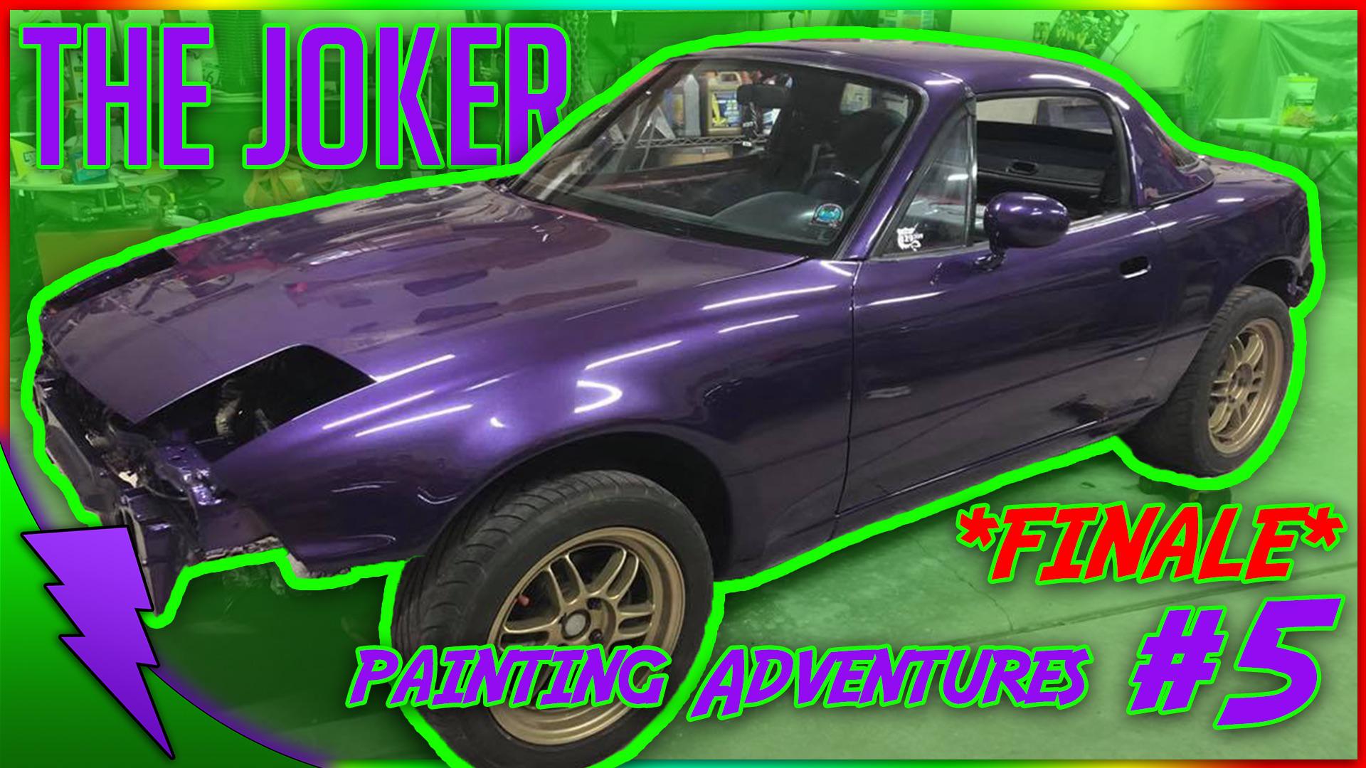 Finally finished painting my car 💜💜💜 r/Miata