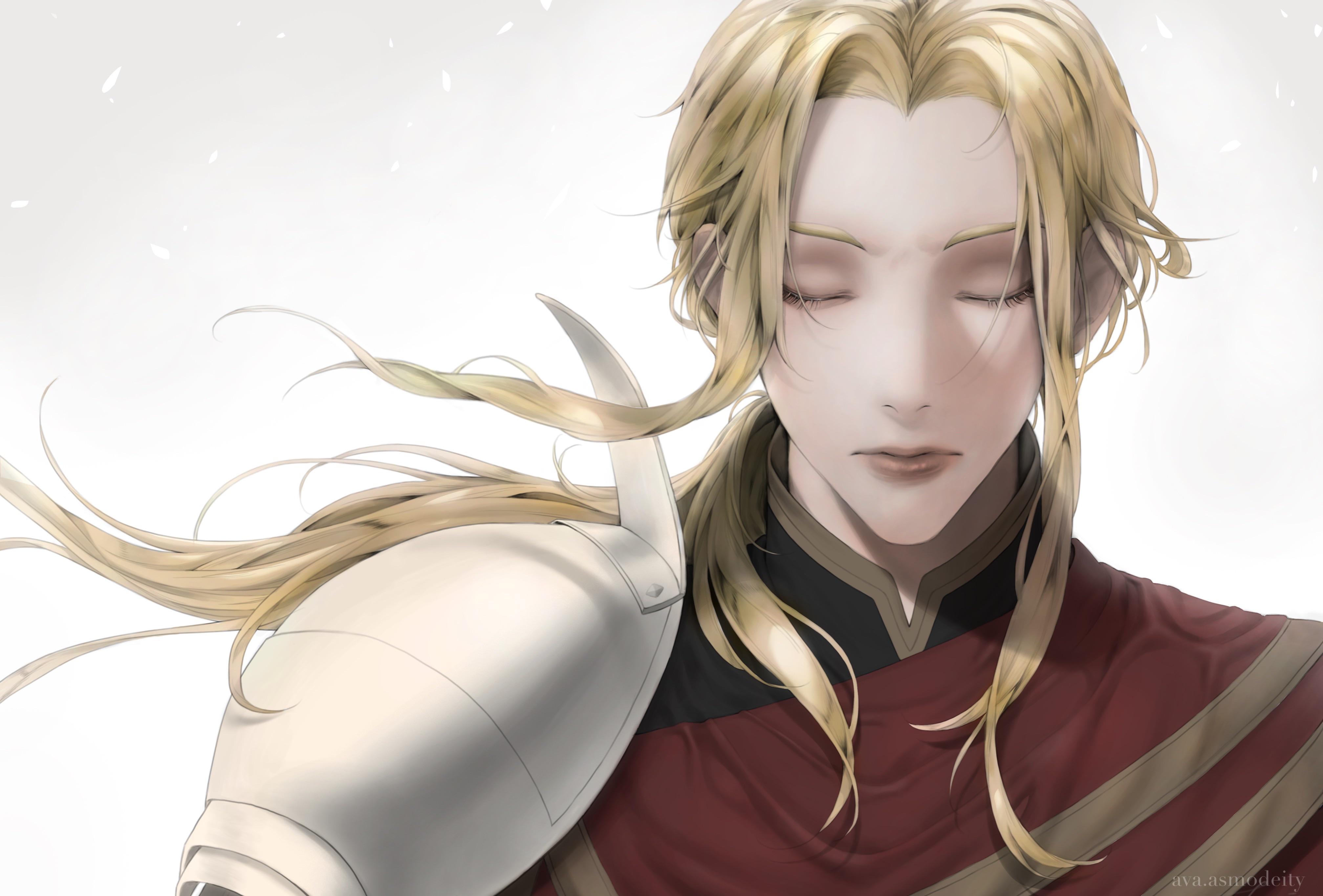 I drew Jeritza for an art assignment a while back, hope you guys like