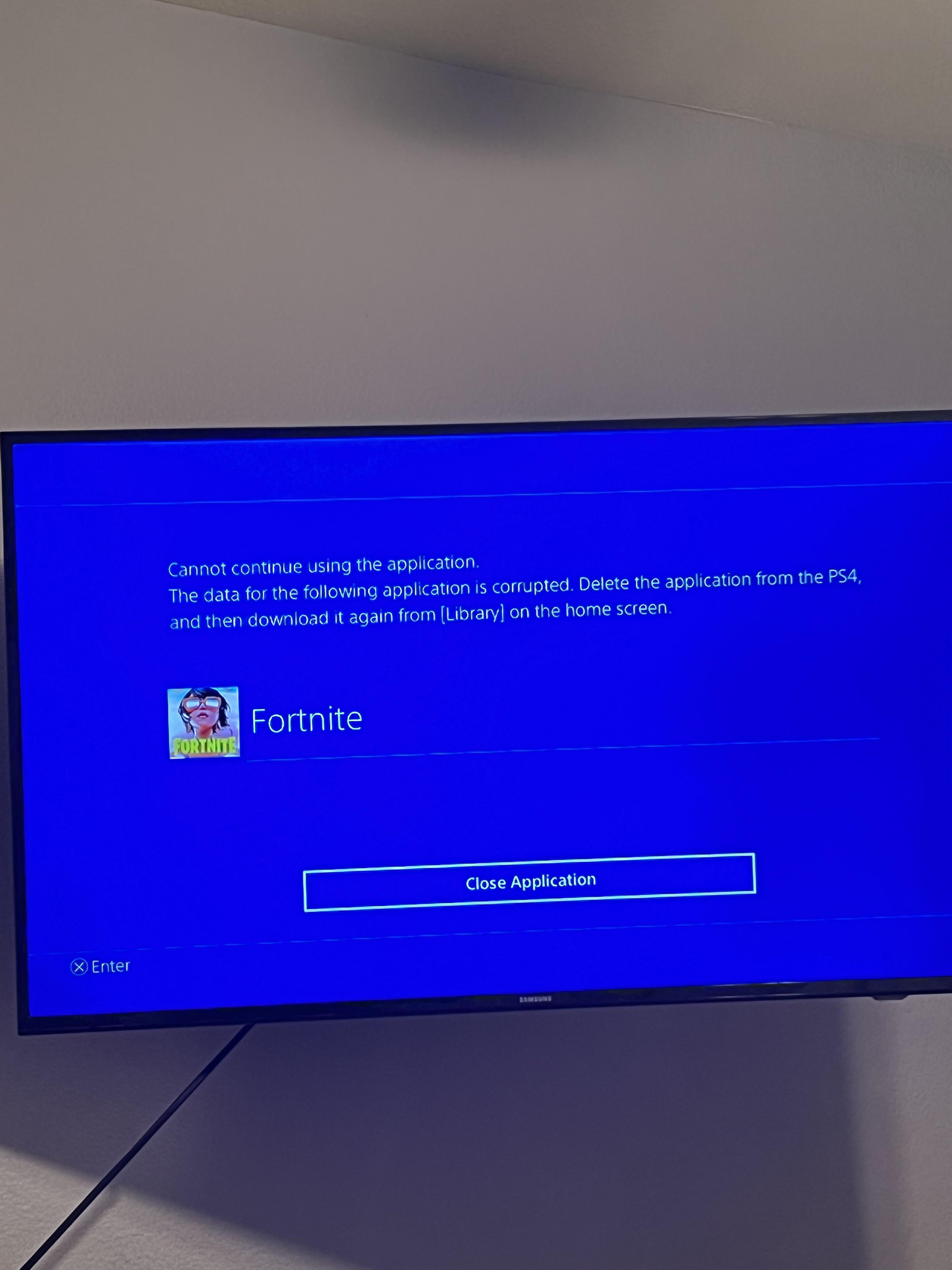 My PlayStation 4 keeps saying this and I don’t know what the problem is