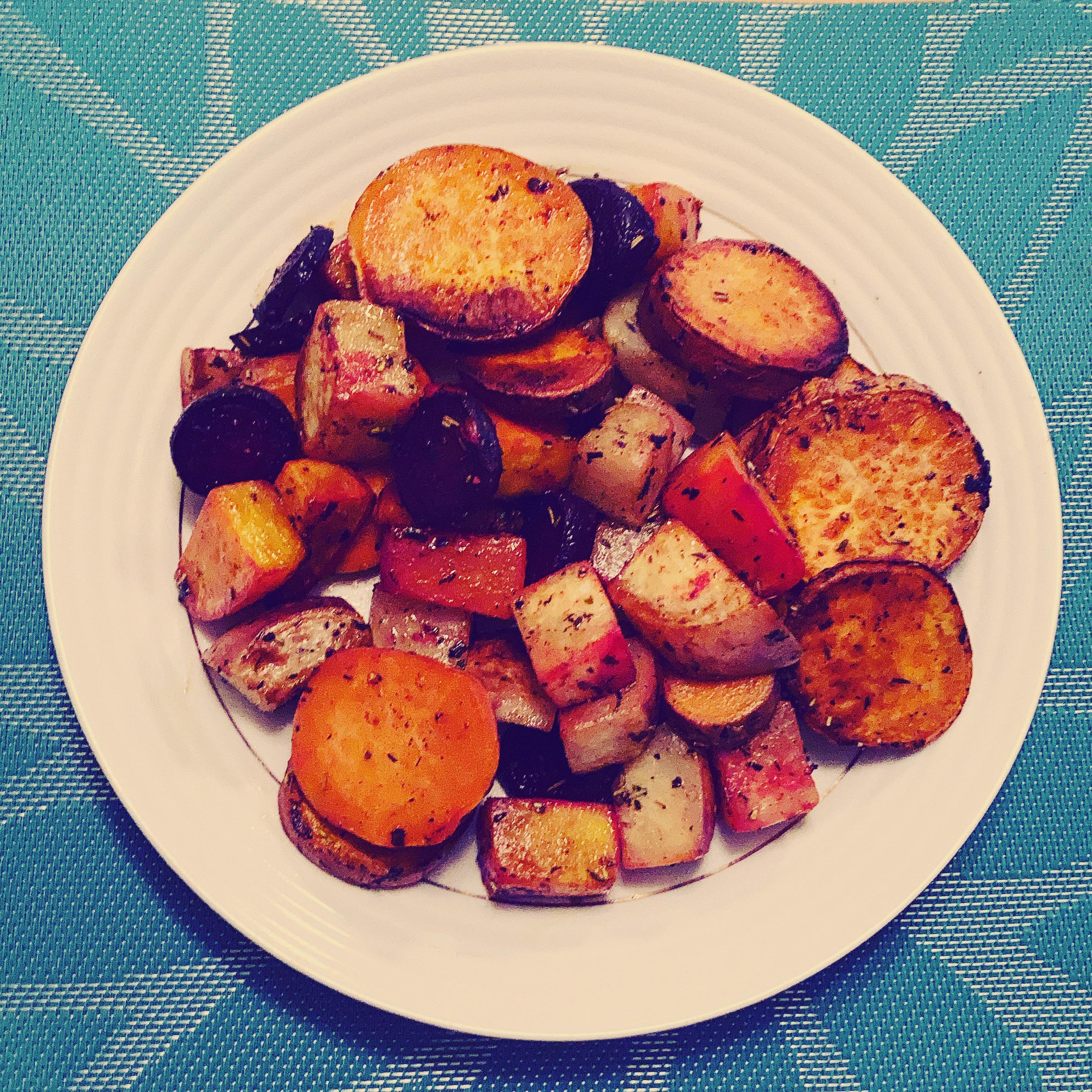 Turnip Heaven from Rune Factory 4! I sautéed various turnips and root