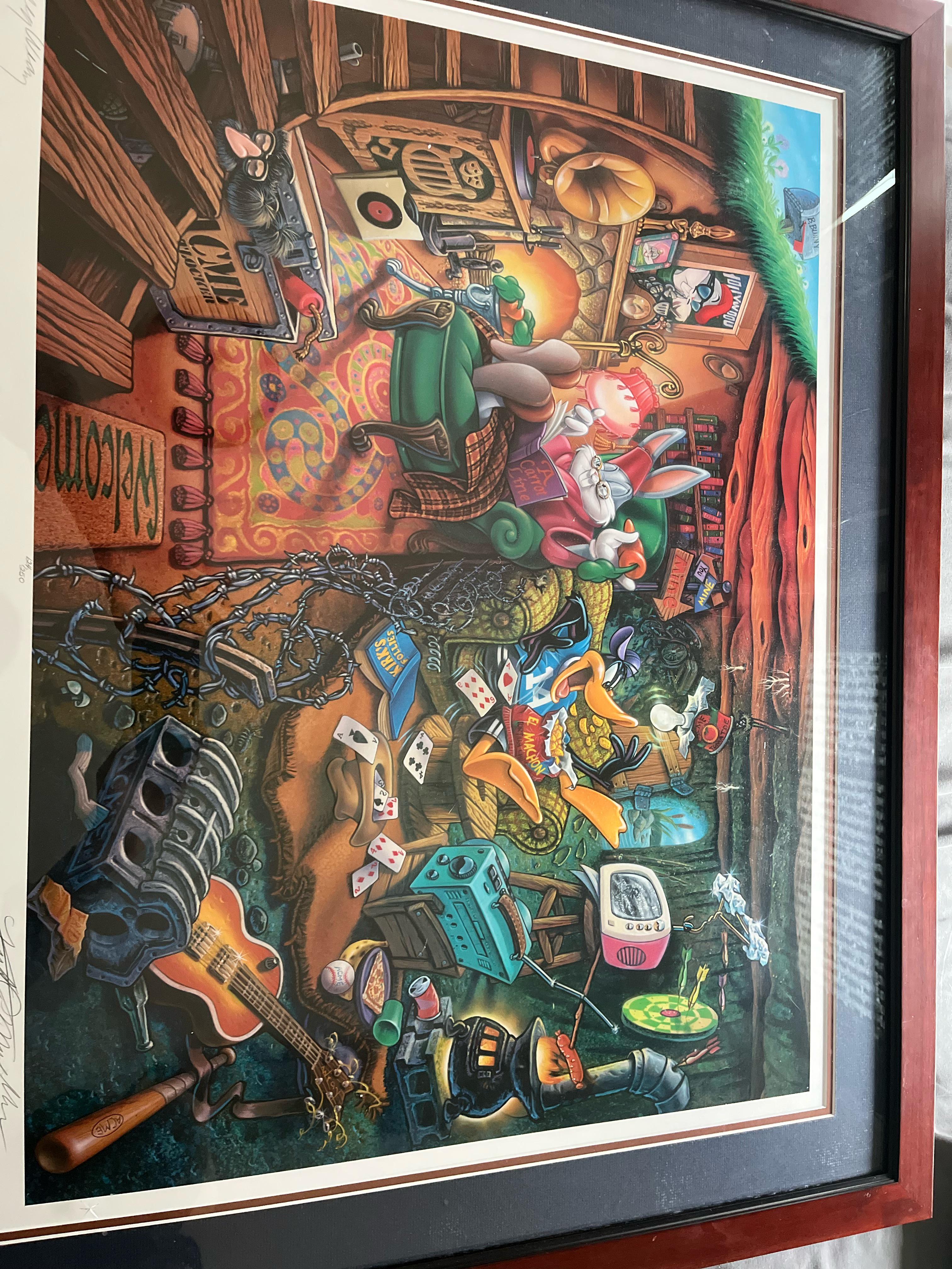 Is this old painting worth anything? r/looneytunes