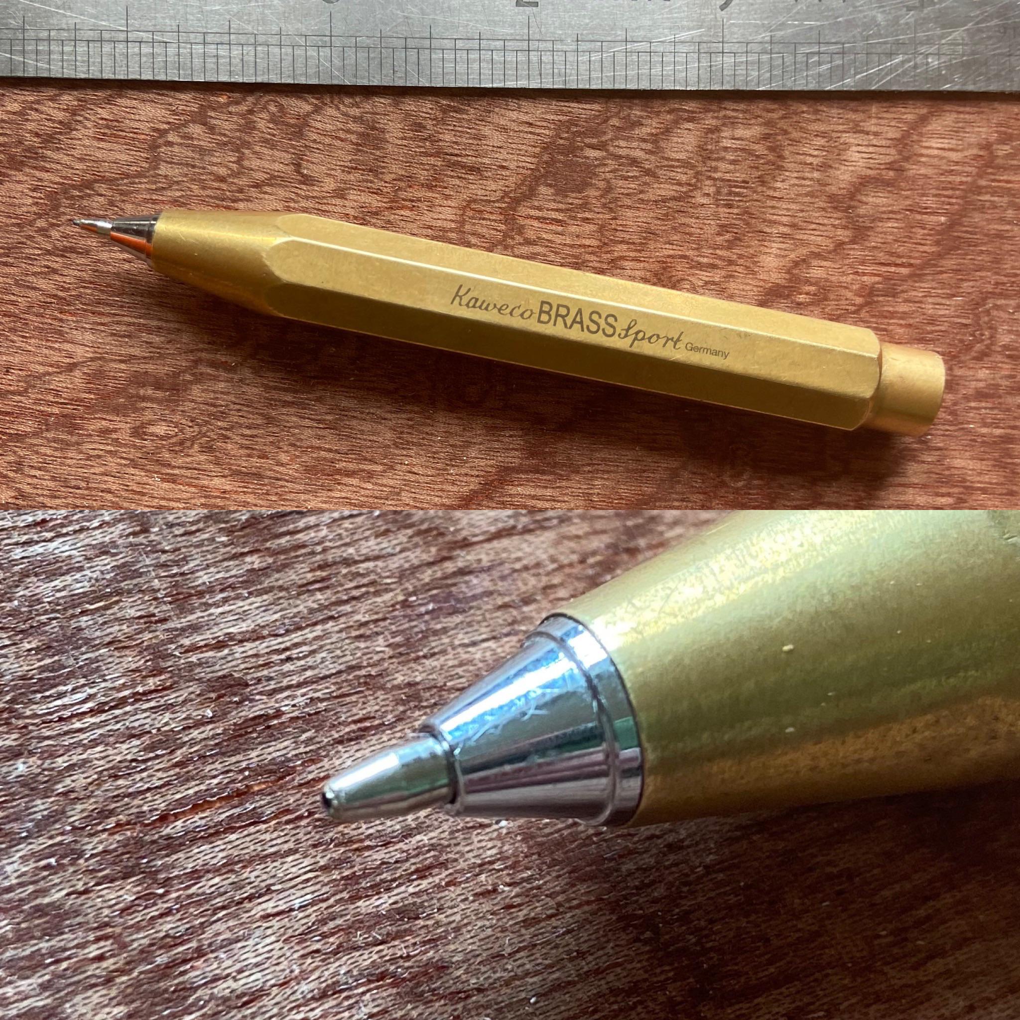 My Kaweco Brass Sport doesn’t retract fully... the lead does, the