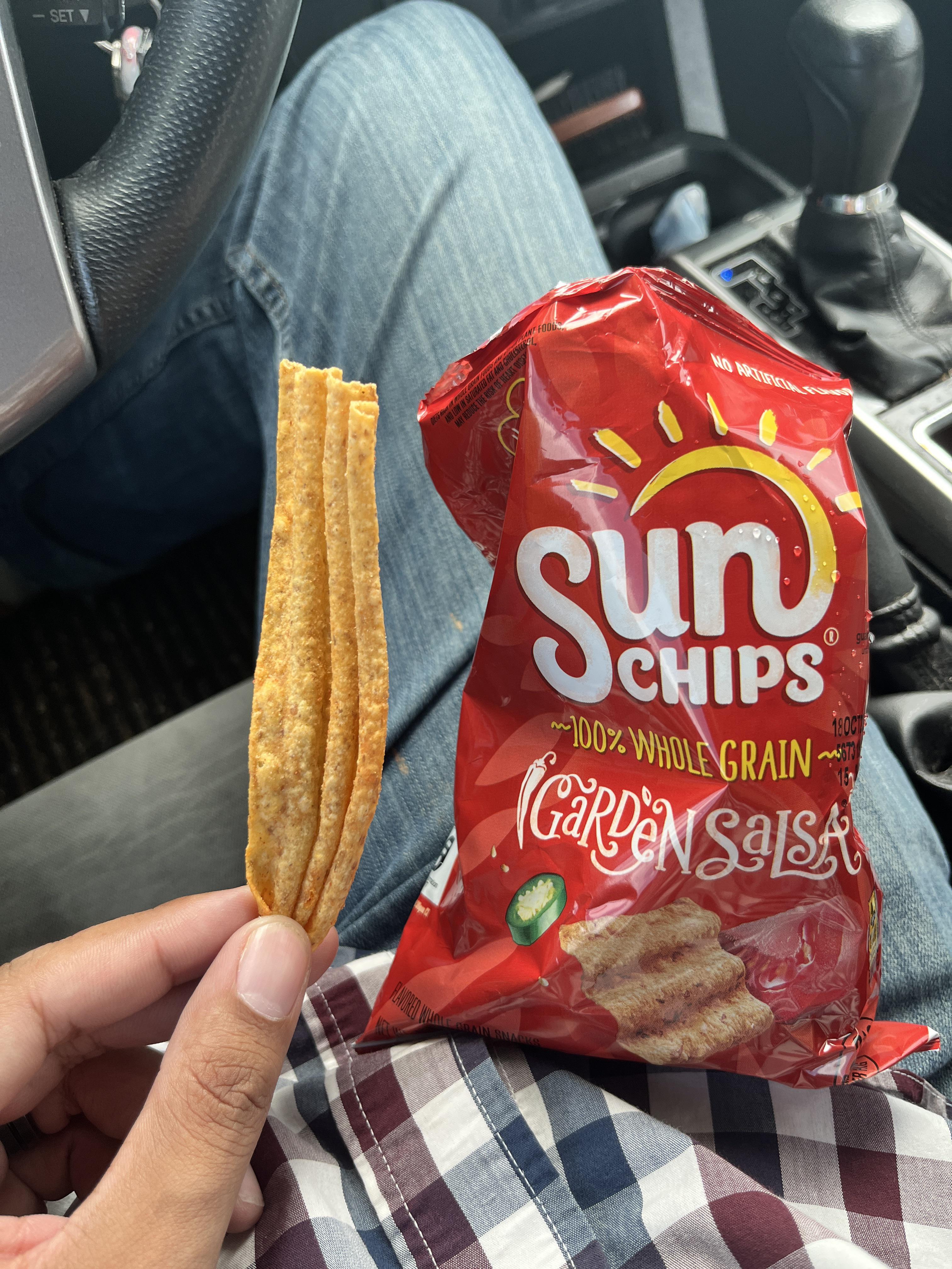 This very long Sun Chip mildlyinteresting