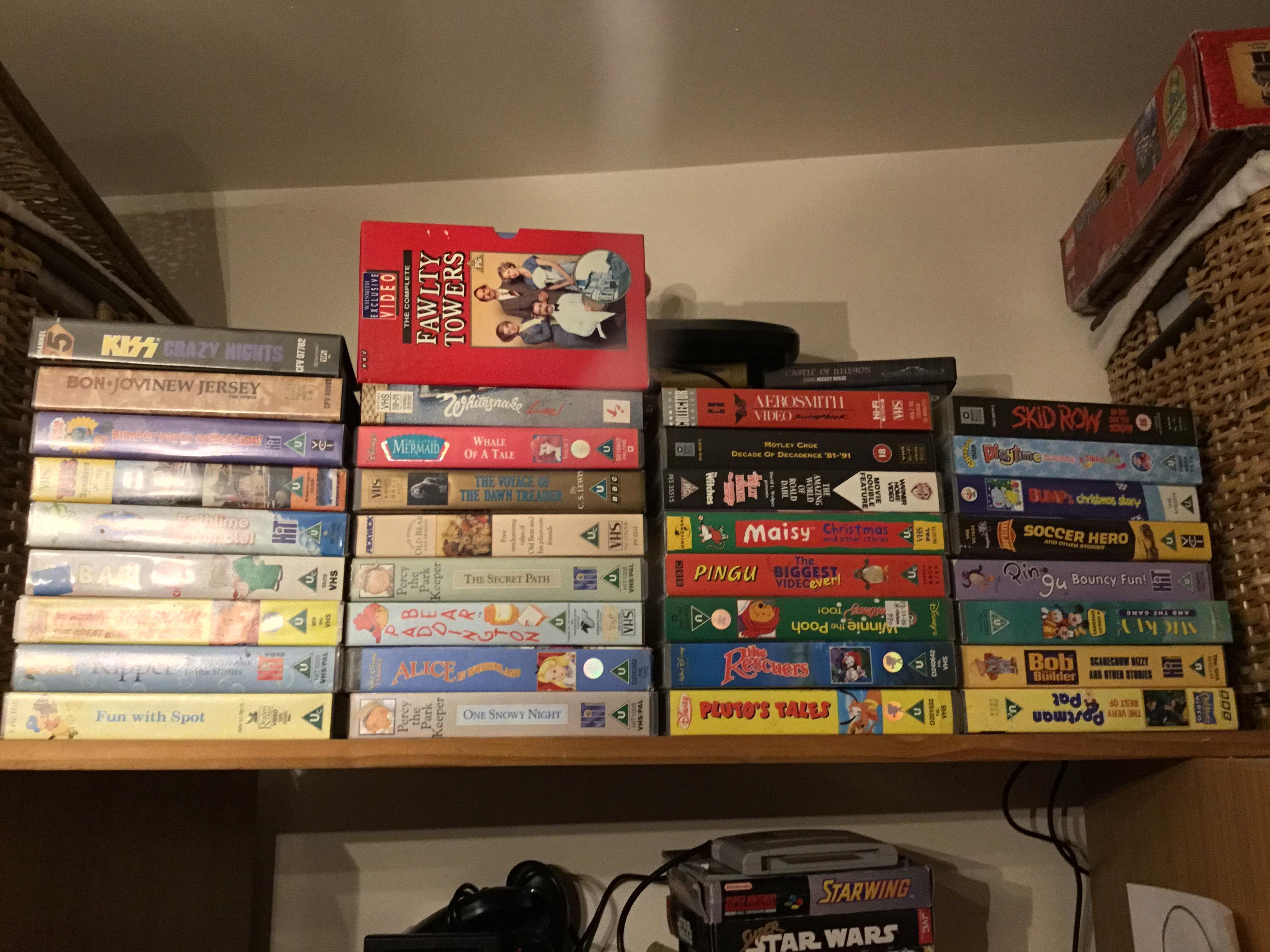 Never thought I’d actually run out of shelf space in 2018... especially