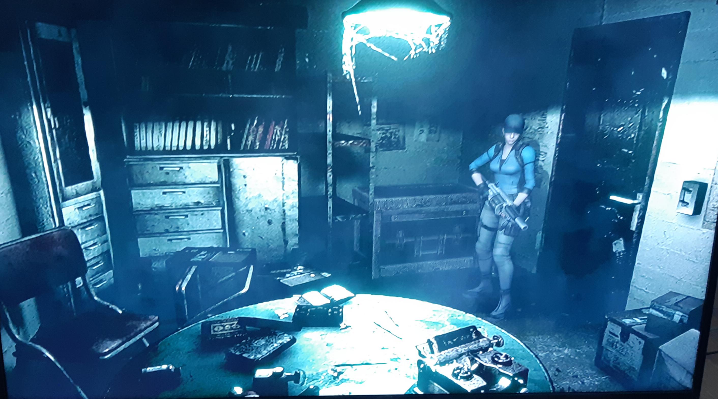 Been playing REmake for years and I'd never ever been in this room (Lab