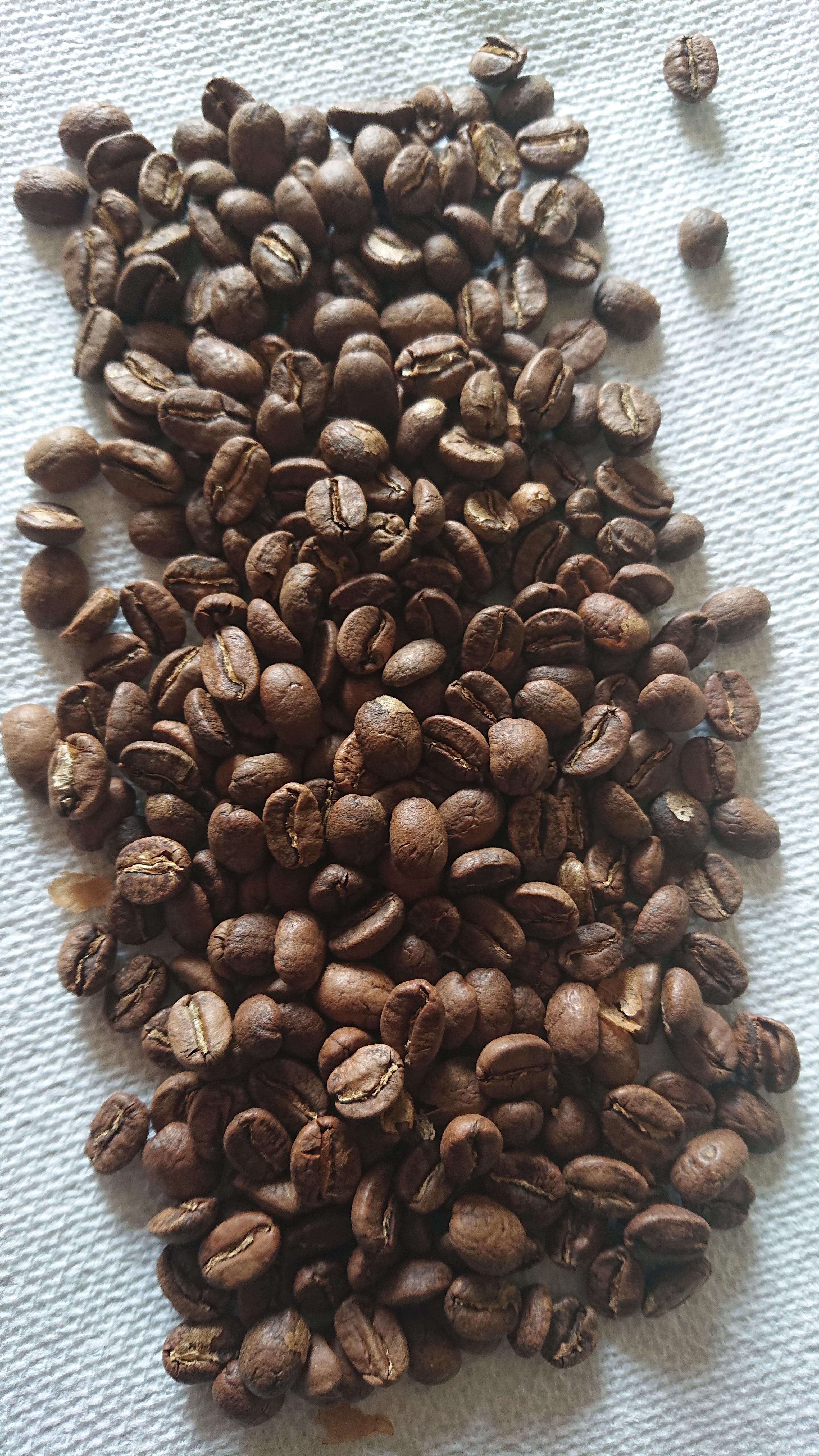 How does it look? Columbian coffee a out 20 hours off roast. First time