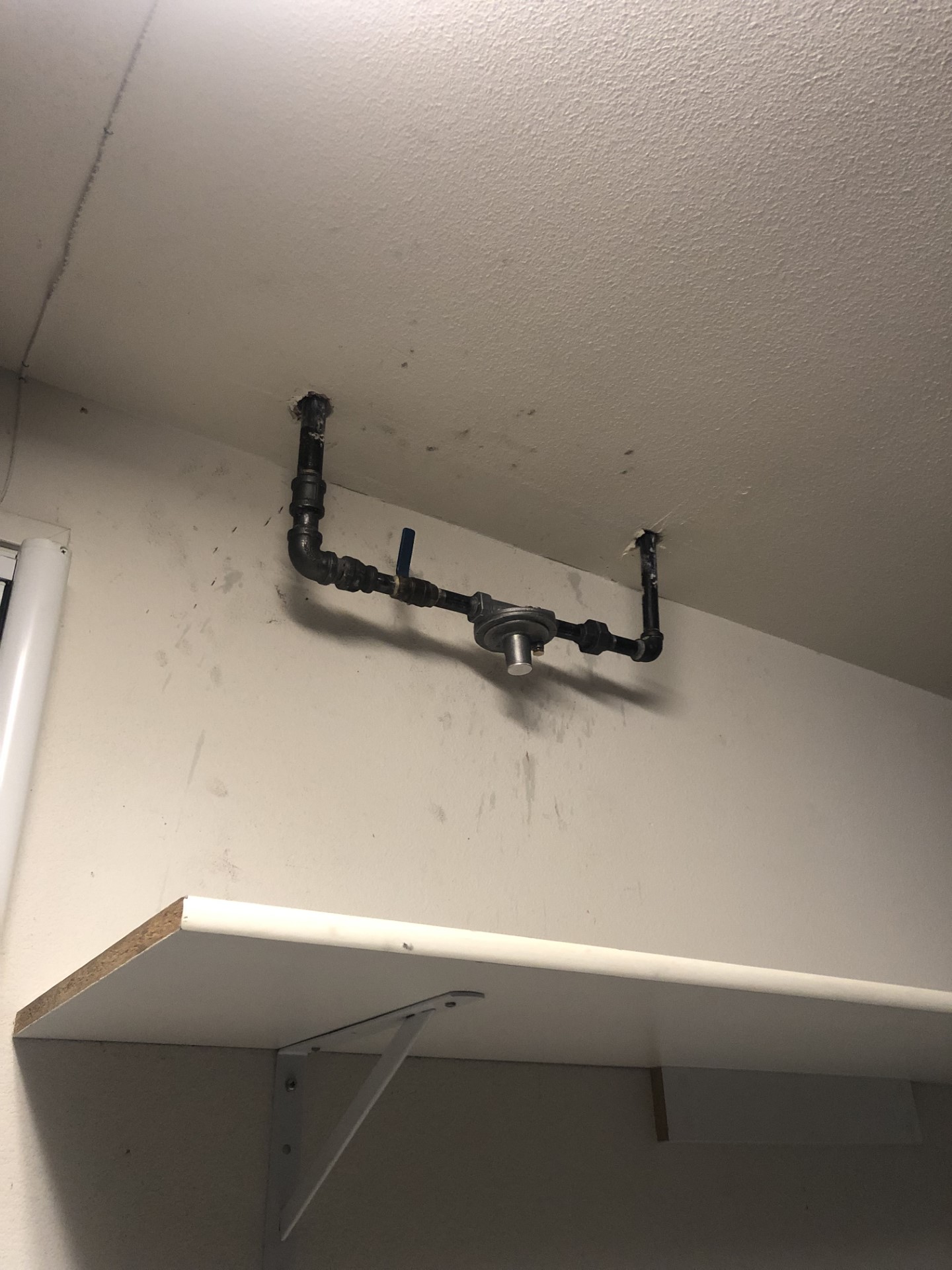 Had a plumber come and replace my gas regulator. Did he install it