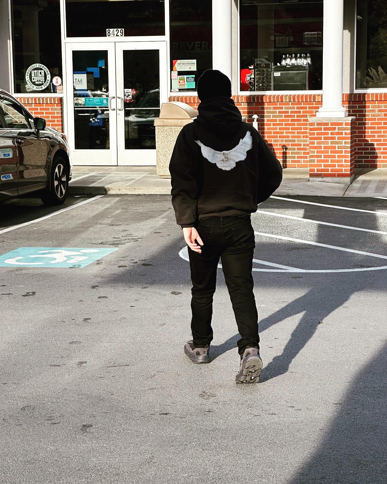 YEEZY GAP Dove Shrunken Hoodie