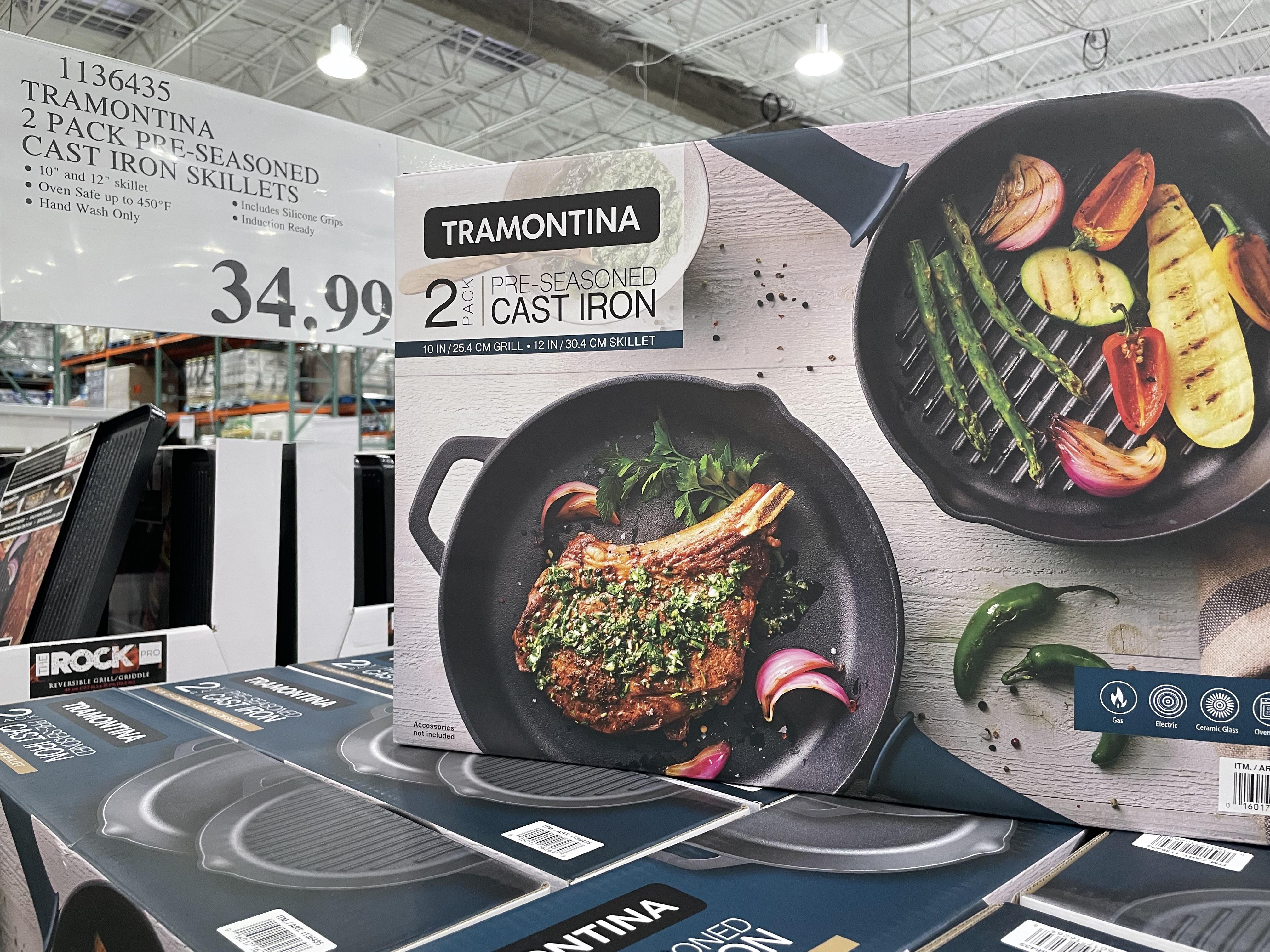 Costco cast iron pan 2pc set. Thoughts? r/castiron