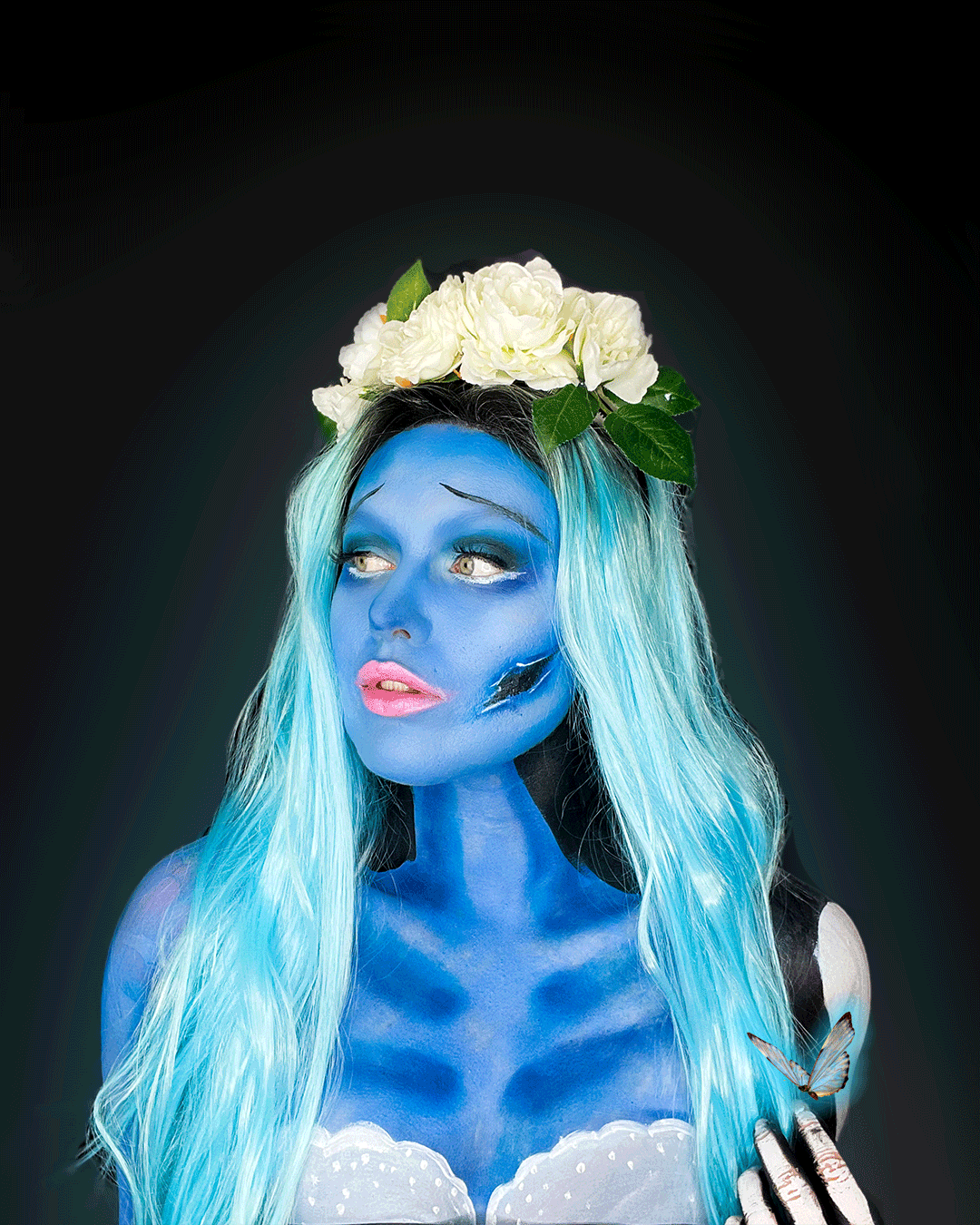 Corpse bride r/bodypaint