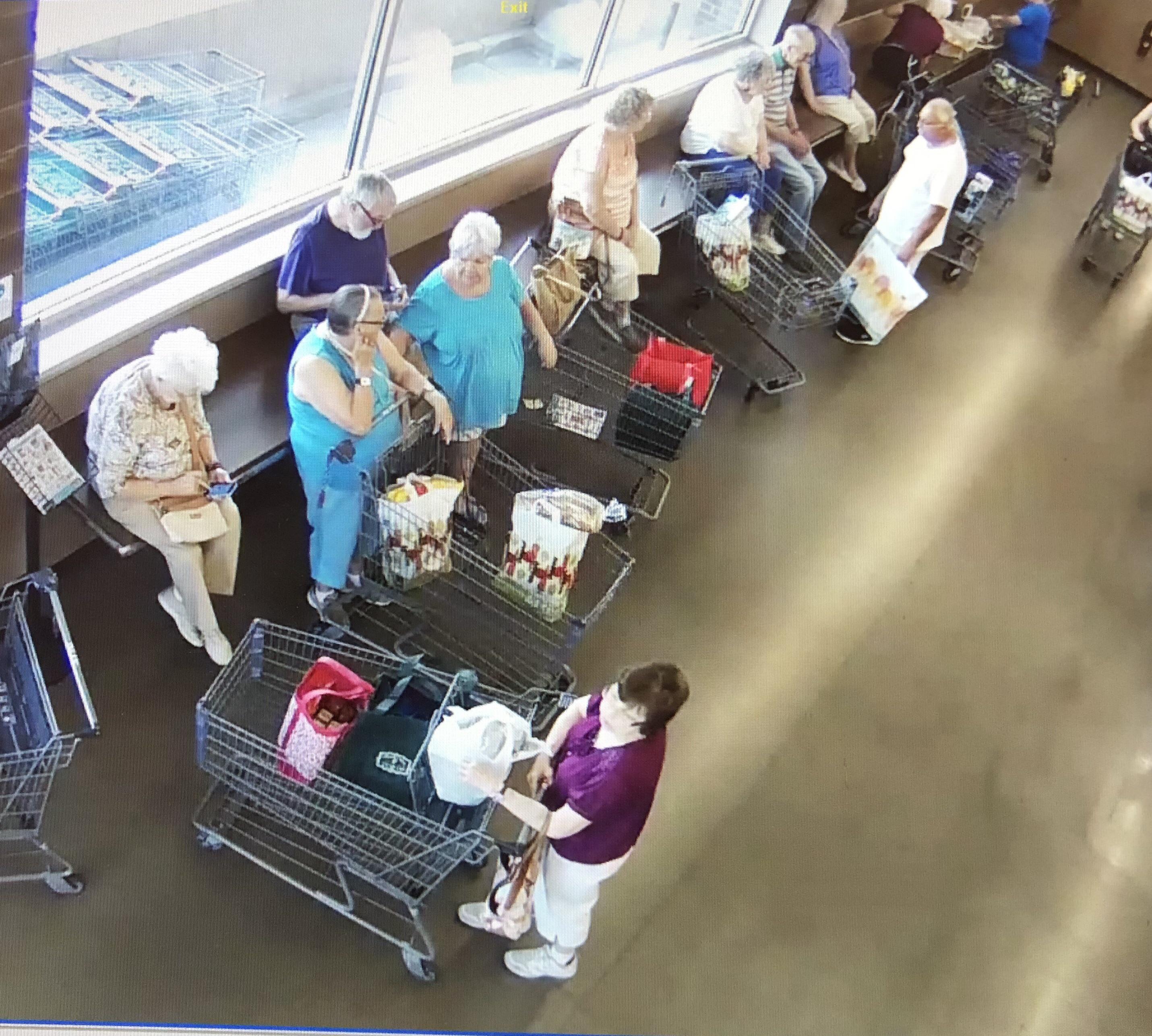 Please no running or sitting on the bagging counter... r/aldi