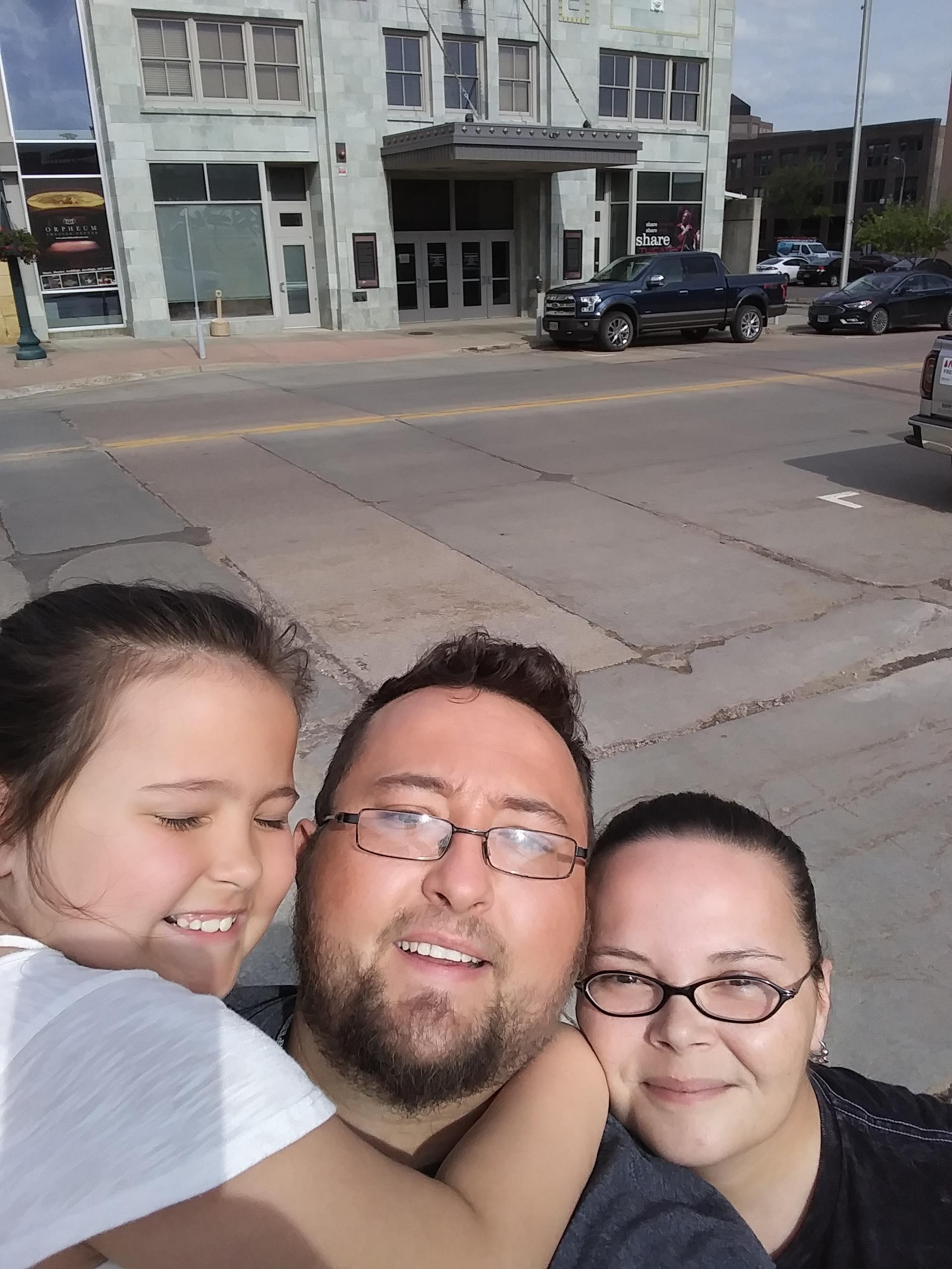 Today we visited the Orpheum Theatre in Sioux falls SD that is one of the most haunted places in