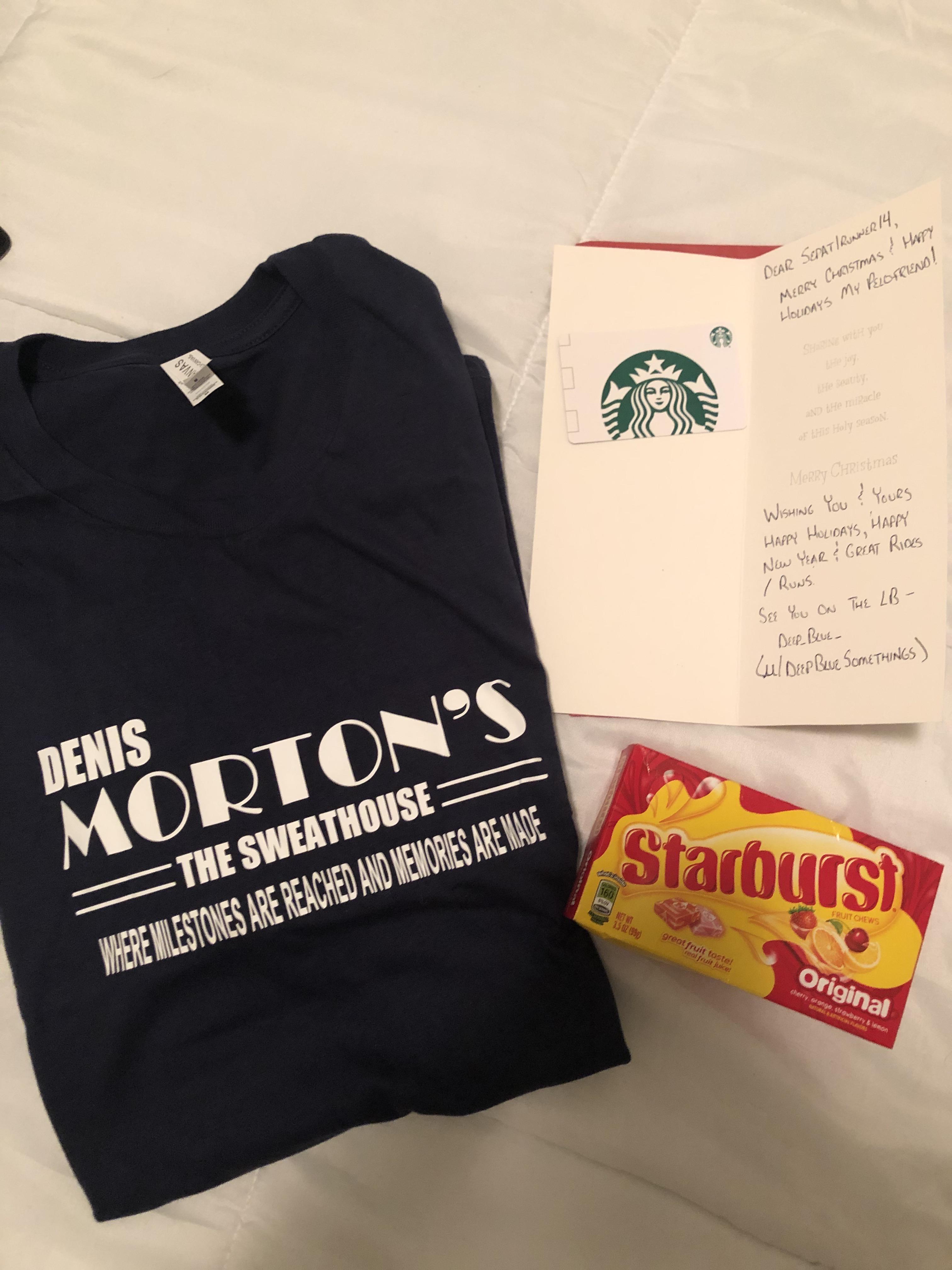 Thank you DeepBlueSomethings! Love my secret Santa gifts!! The