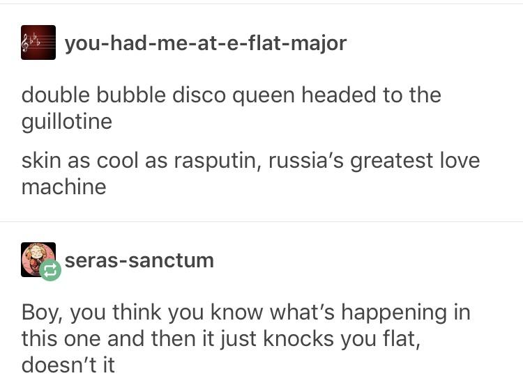 Double bubble disco queen r/tumblr