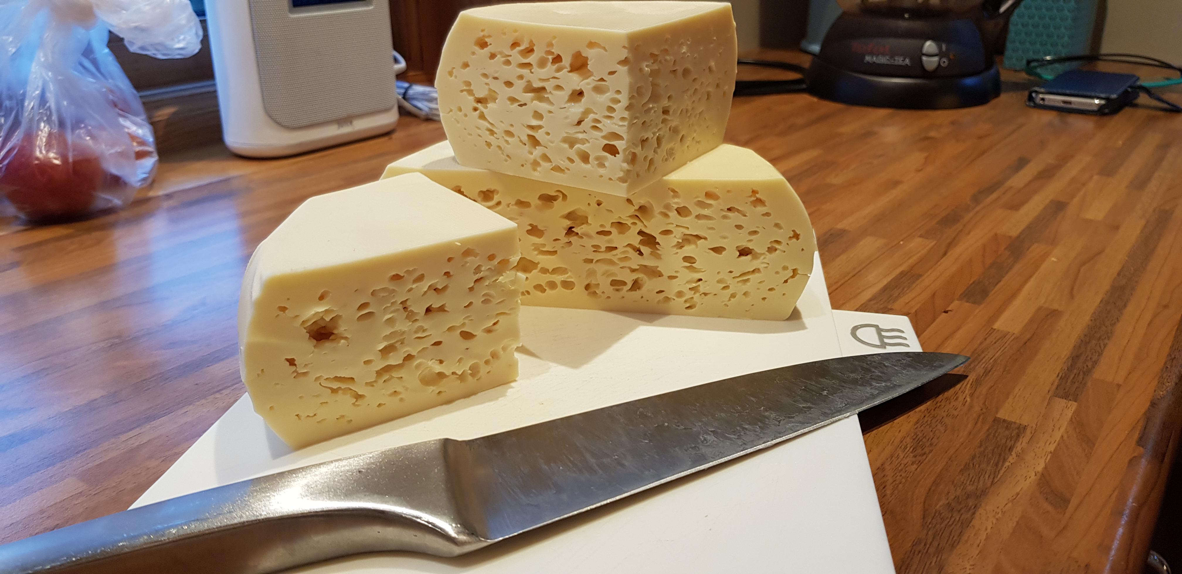Started cheesemaking this summer. Just opened my first ever cheese, a 3 month old Jarlsberg r