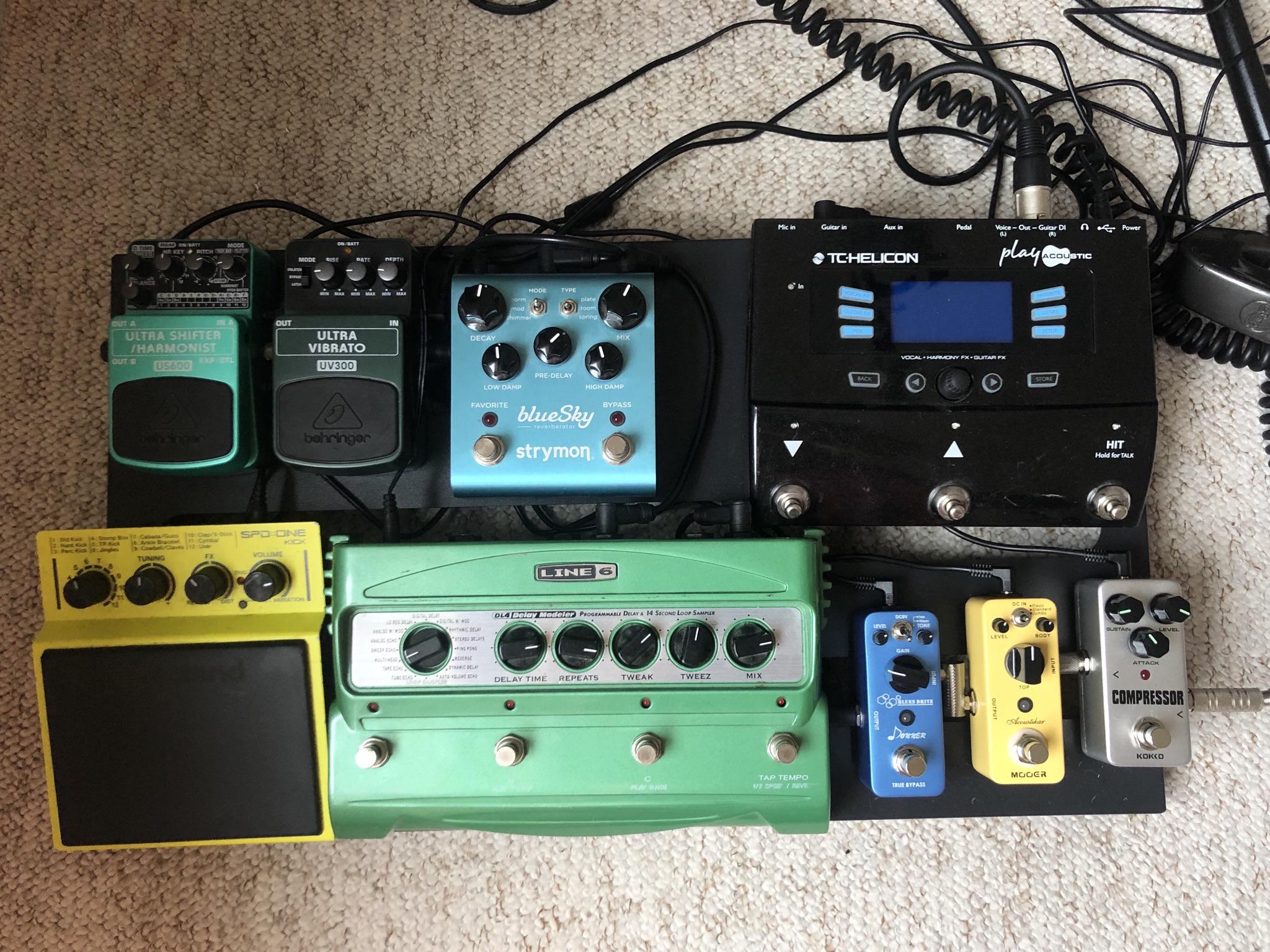 Small Bedroom Pedal Board r/guitarpedals