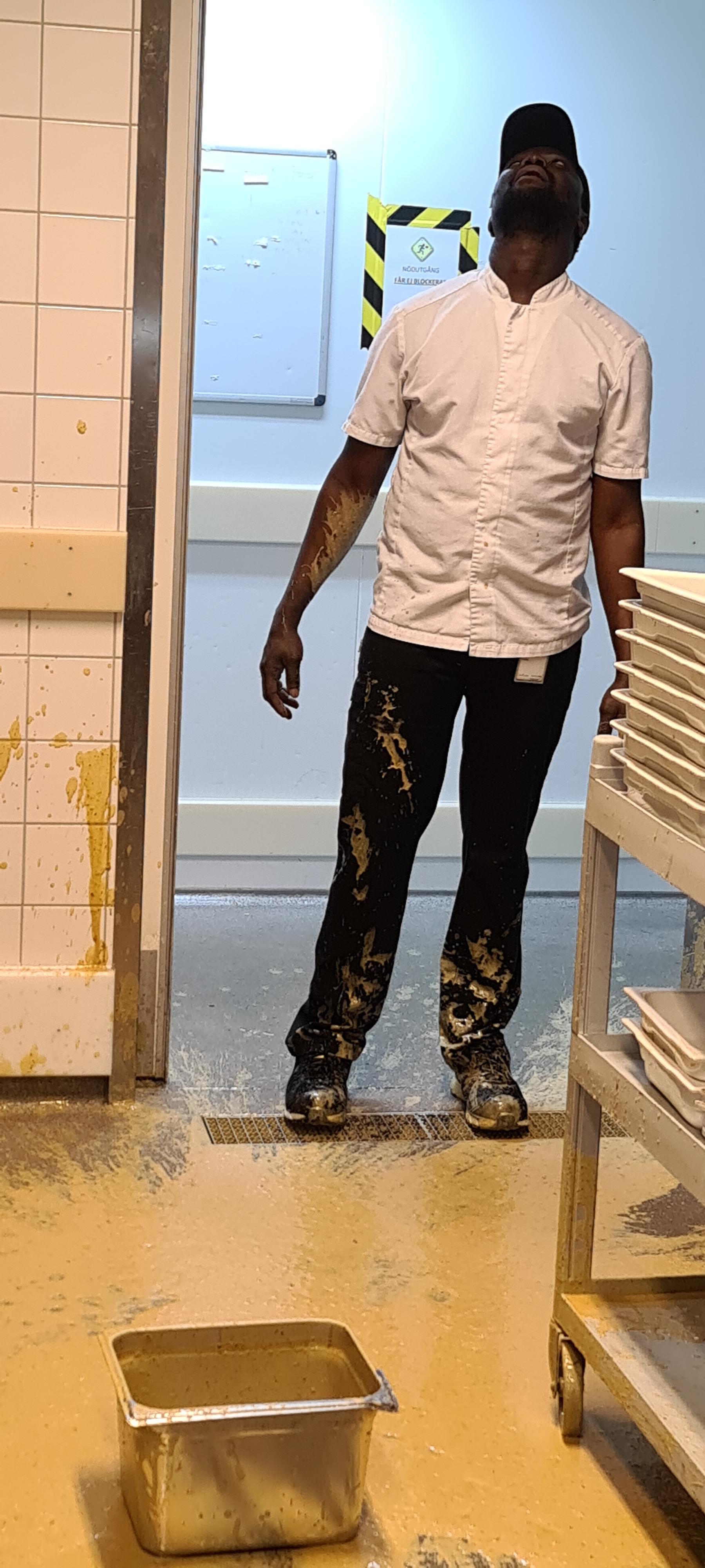 And how did your shift go? Quitting time, just drop off one last pan