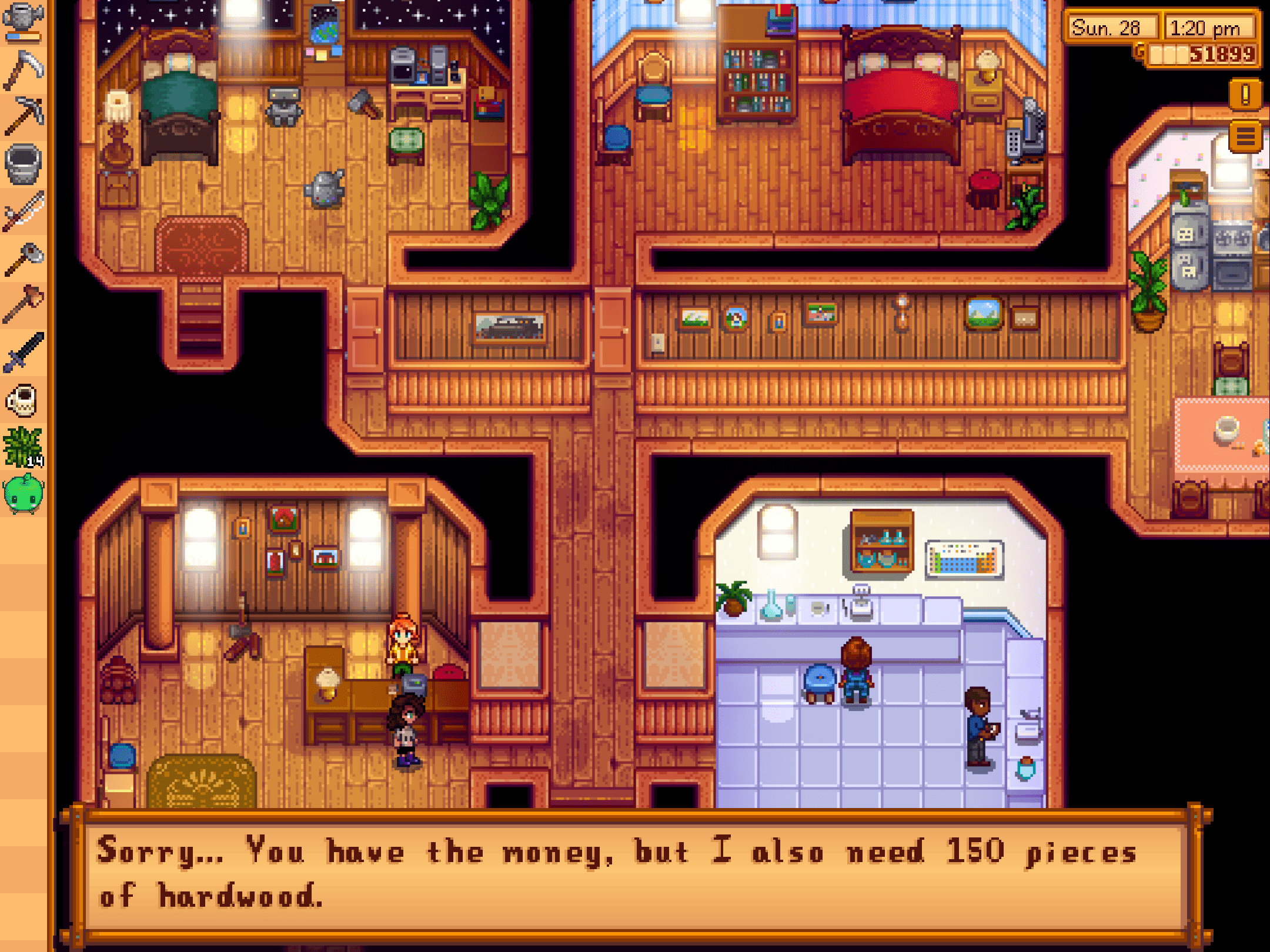 Where do I go for that much hardwood? 🥹 r/StardewValley