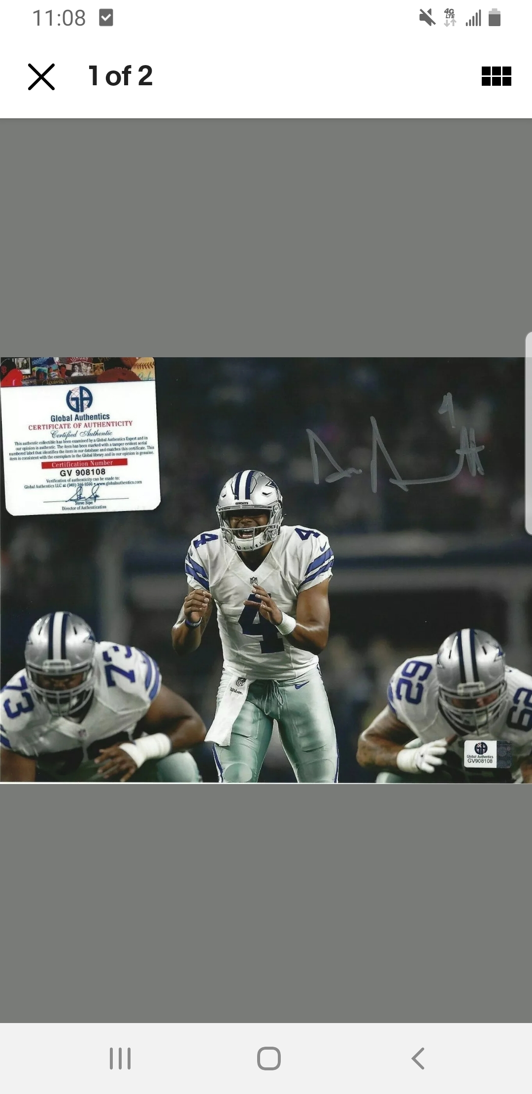 This looks pretty fake compared to my fanatics autograph helmet. Do you think it looks fake as