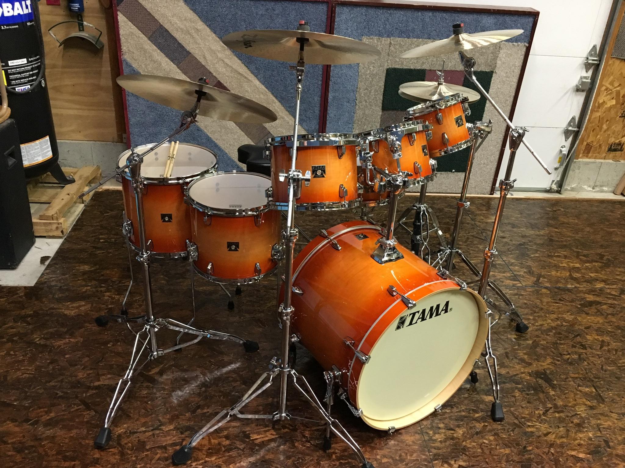 New drums in the Studio! Tama Superstar Classic Maple In Tangerine