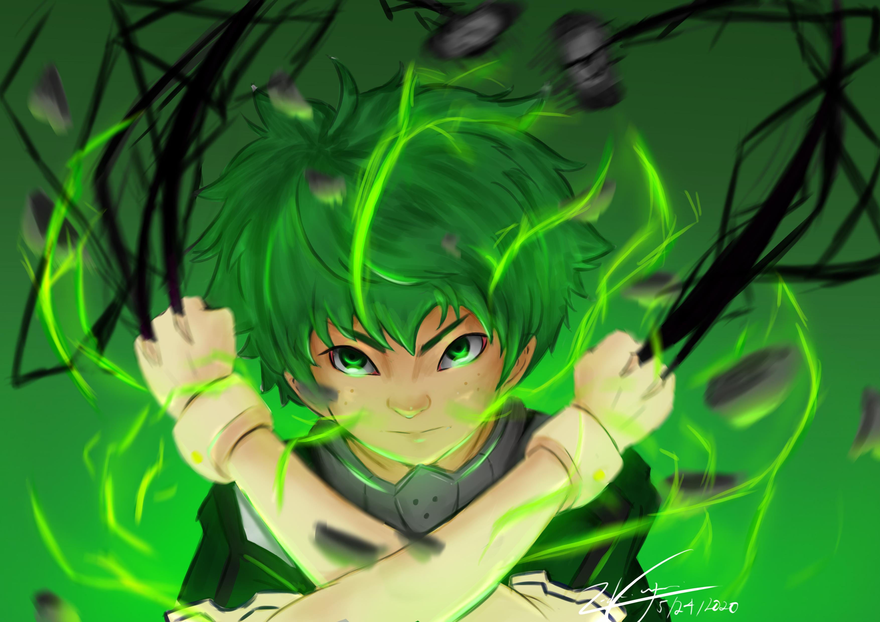 Deku Fan Art I made 😊 r/BokuNoHeroAcademia