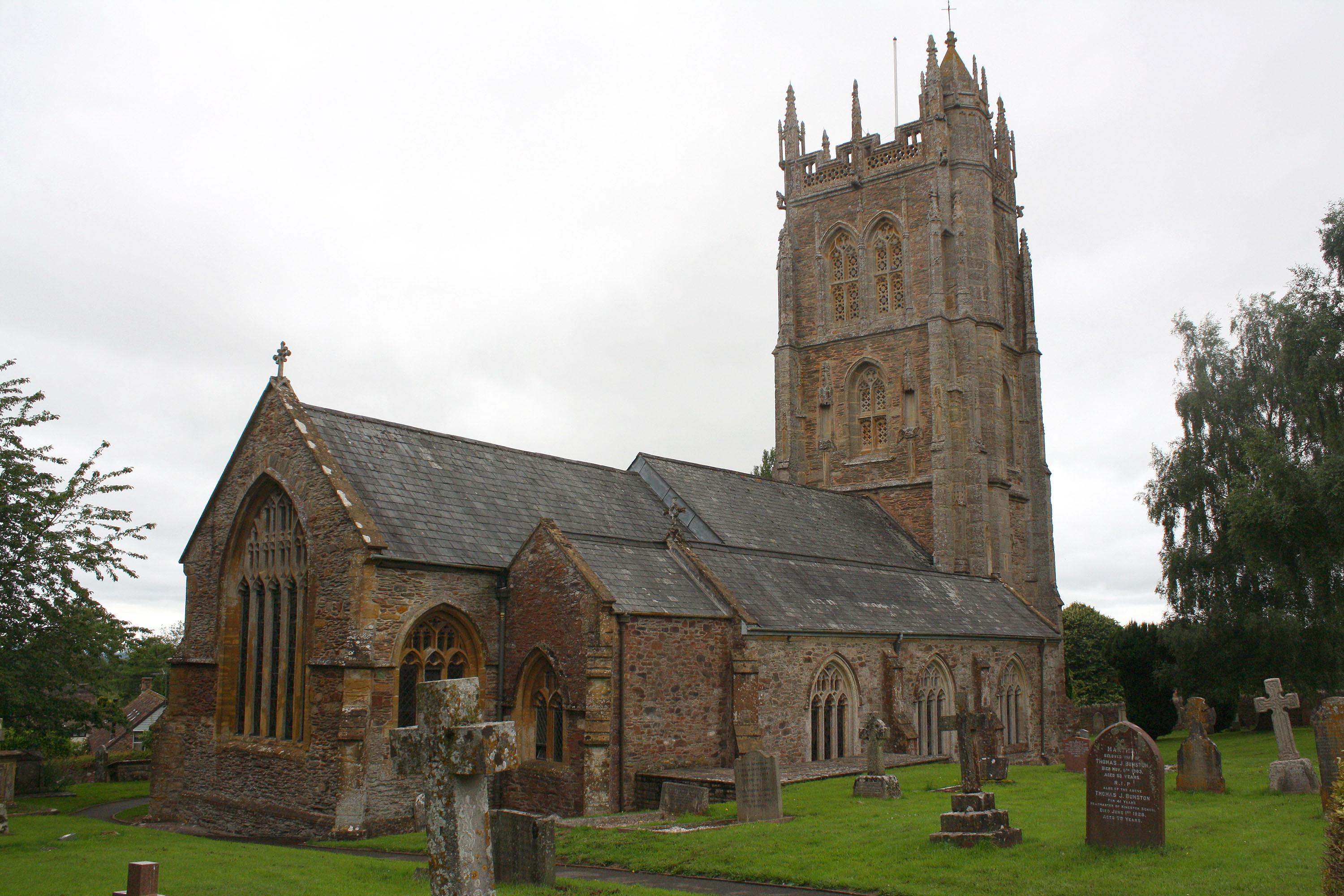 Church of St. Mary, Kingston St. Mary, Somerset. C13 nave and aisles