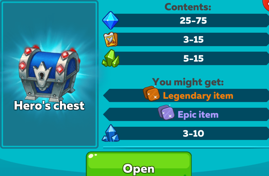 Does the Hero's chest change with different Clan war chests? r