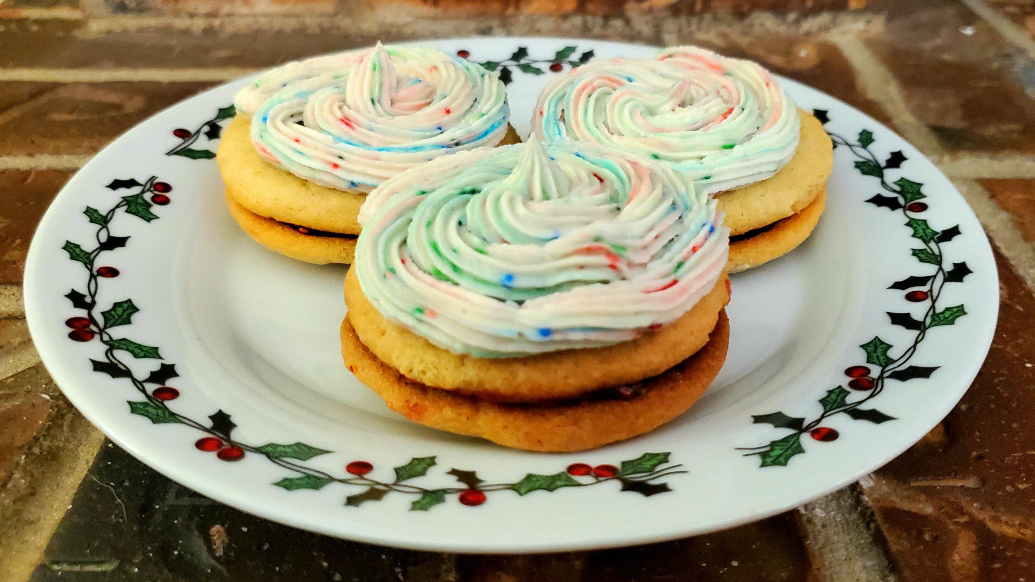 Christmas JamJam Cookies r/Baking