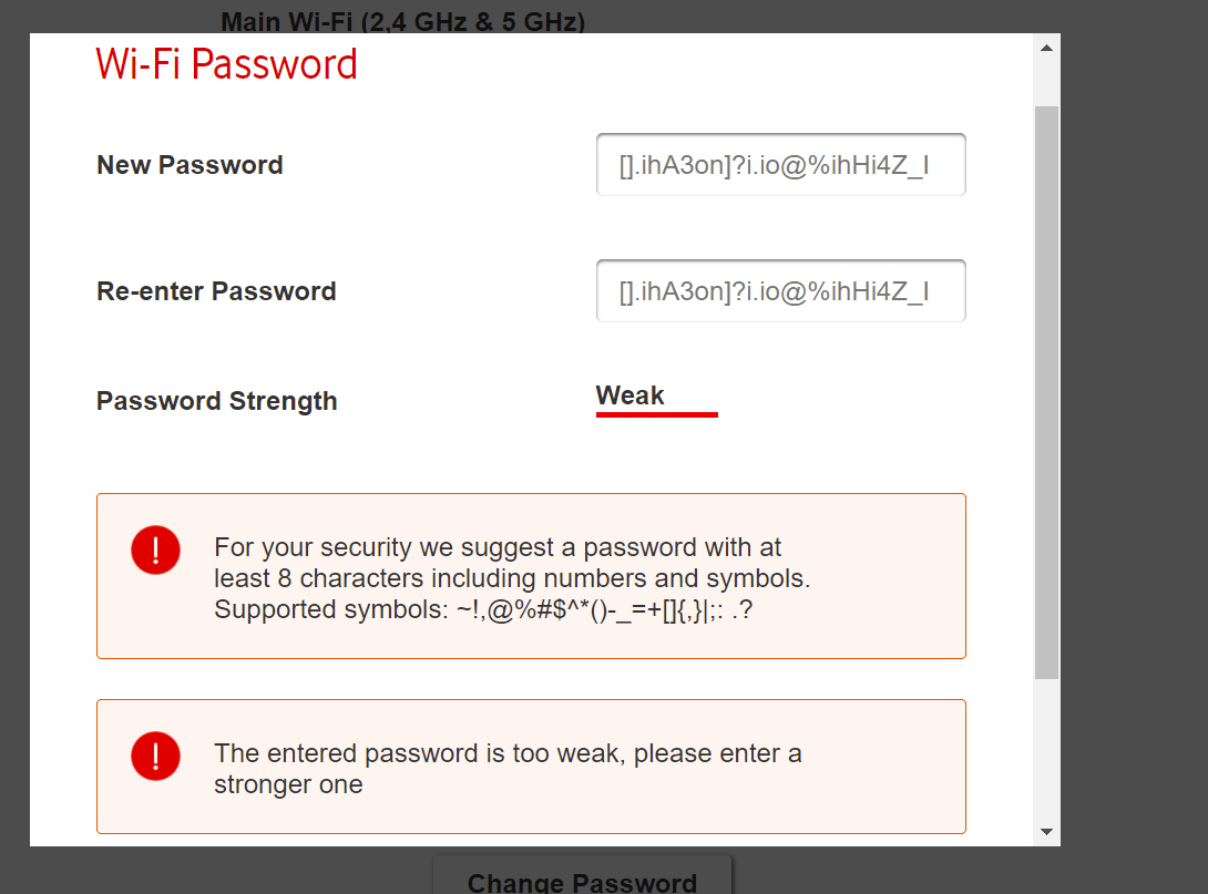 Vodafone redefiniert was ein sicheres Passwort ist : r/de