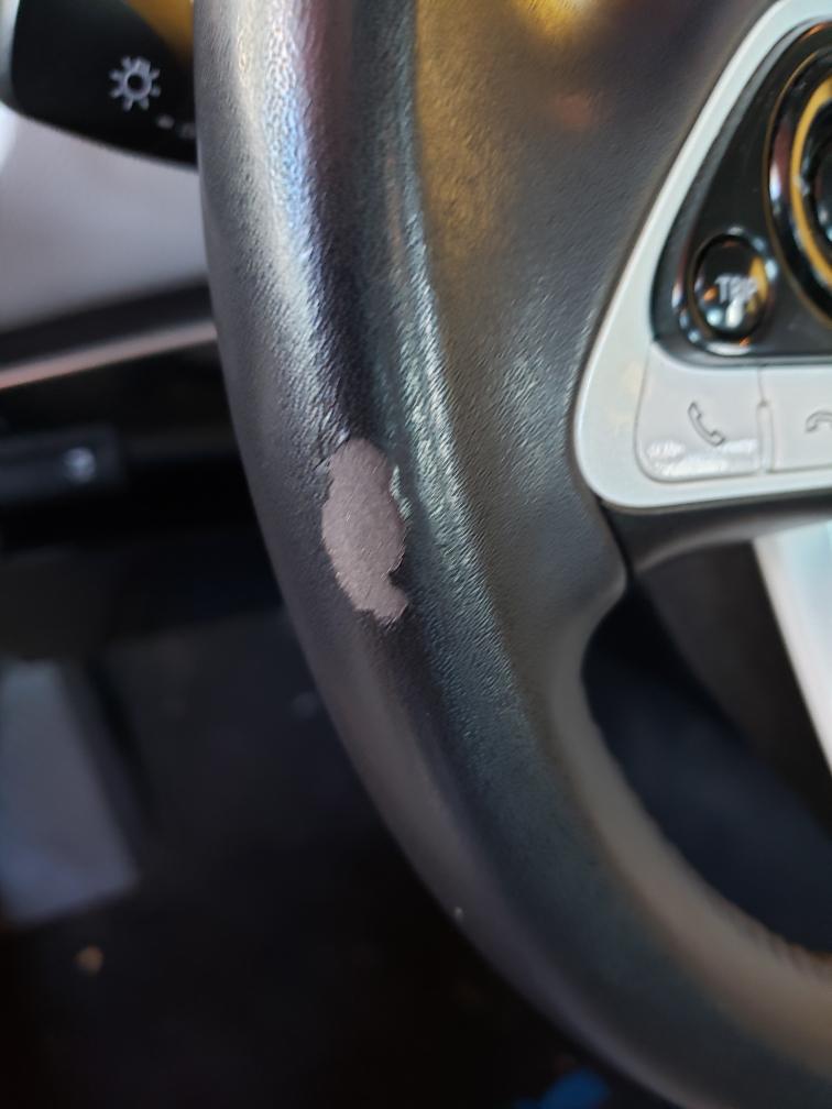 Can the peeled skin of my steering wheel (2018 Toyota, FYI) be repaired