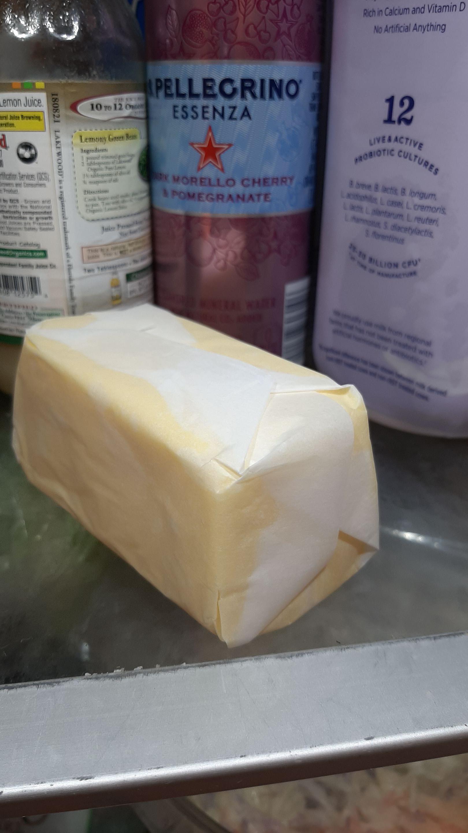 Butter cultured with Greek yogurt. Tangy and sweet r/fermentation