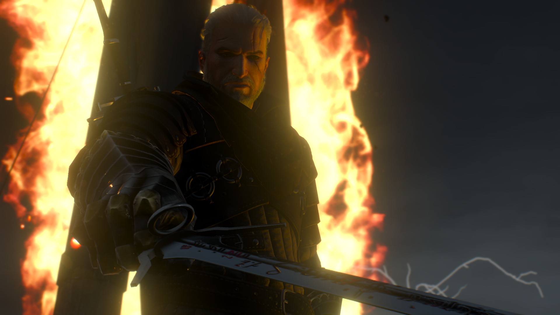 The White Flame witcher