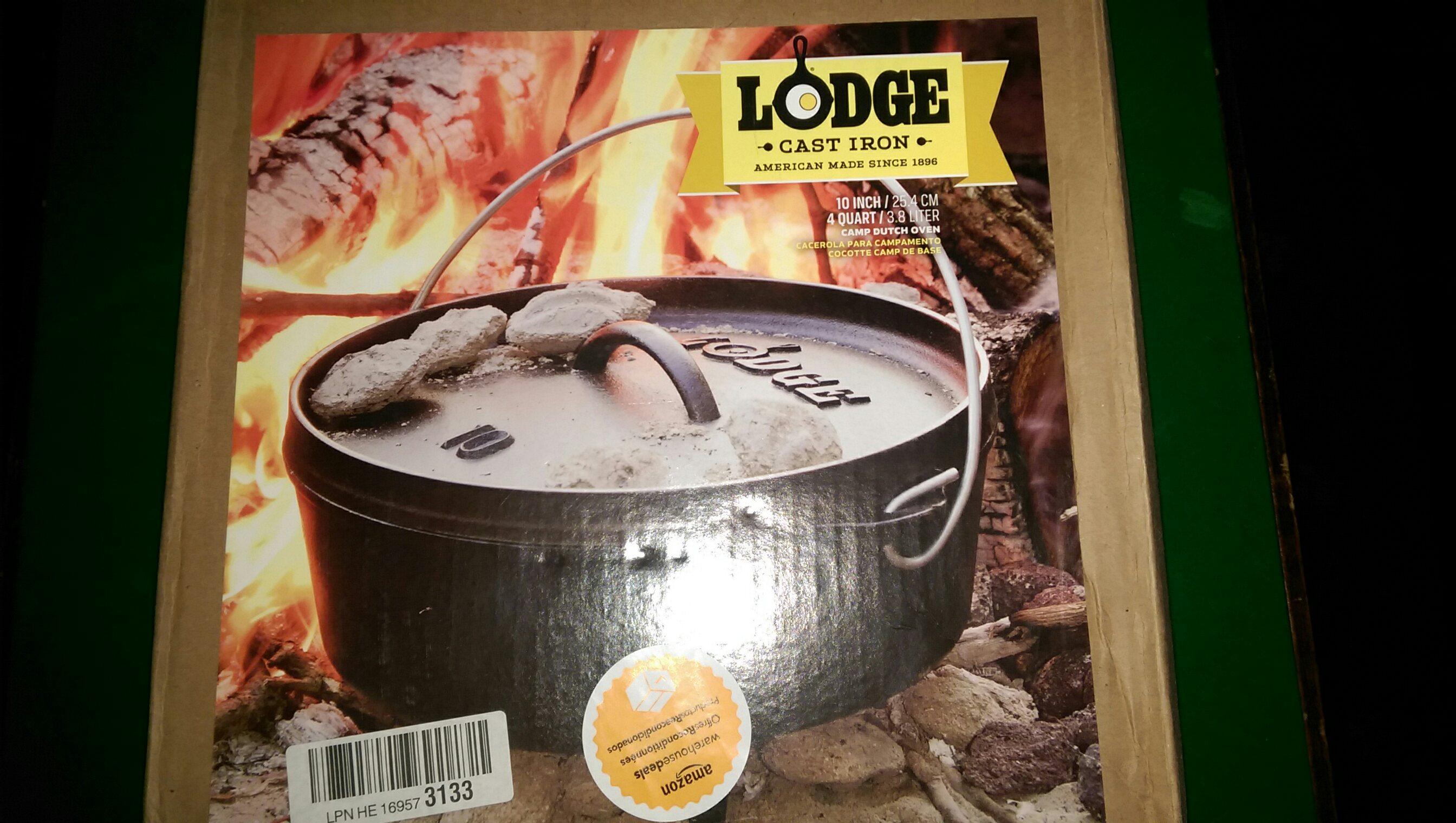 I bought a lodge camp dutch oven for £40 instead if £105 because of