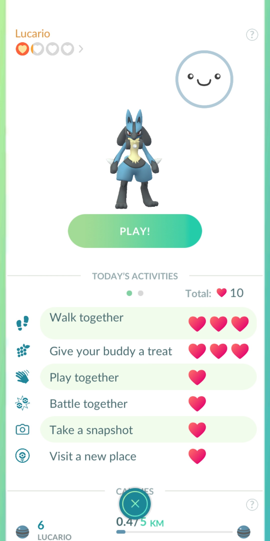 How can I make by buddy excited outside of poffins? TheSilphRoad