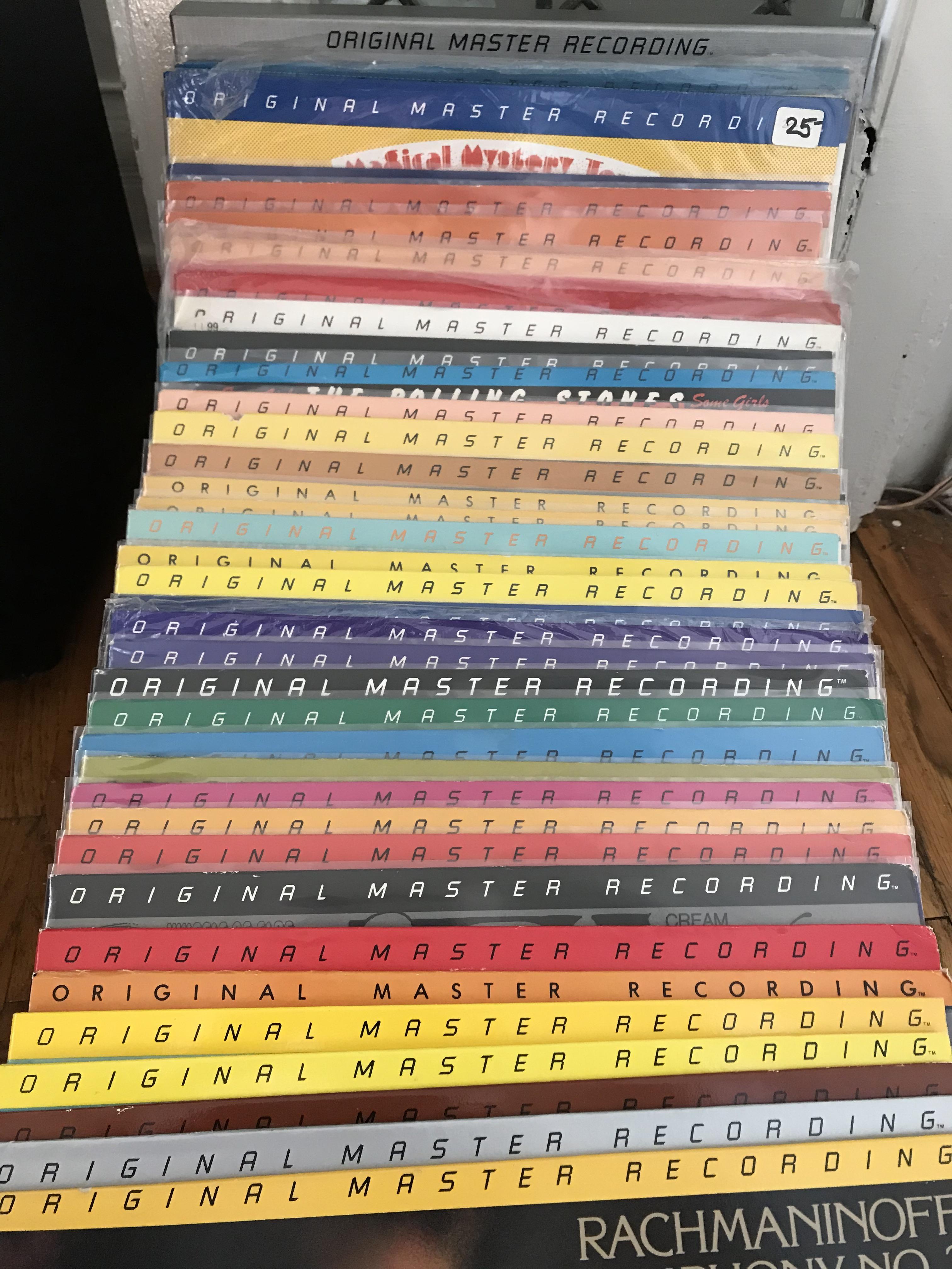 Any love for mofi original master recordings? r/vinyl