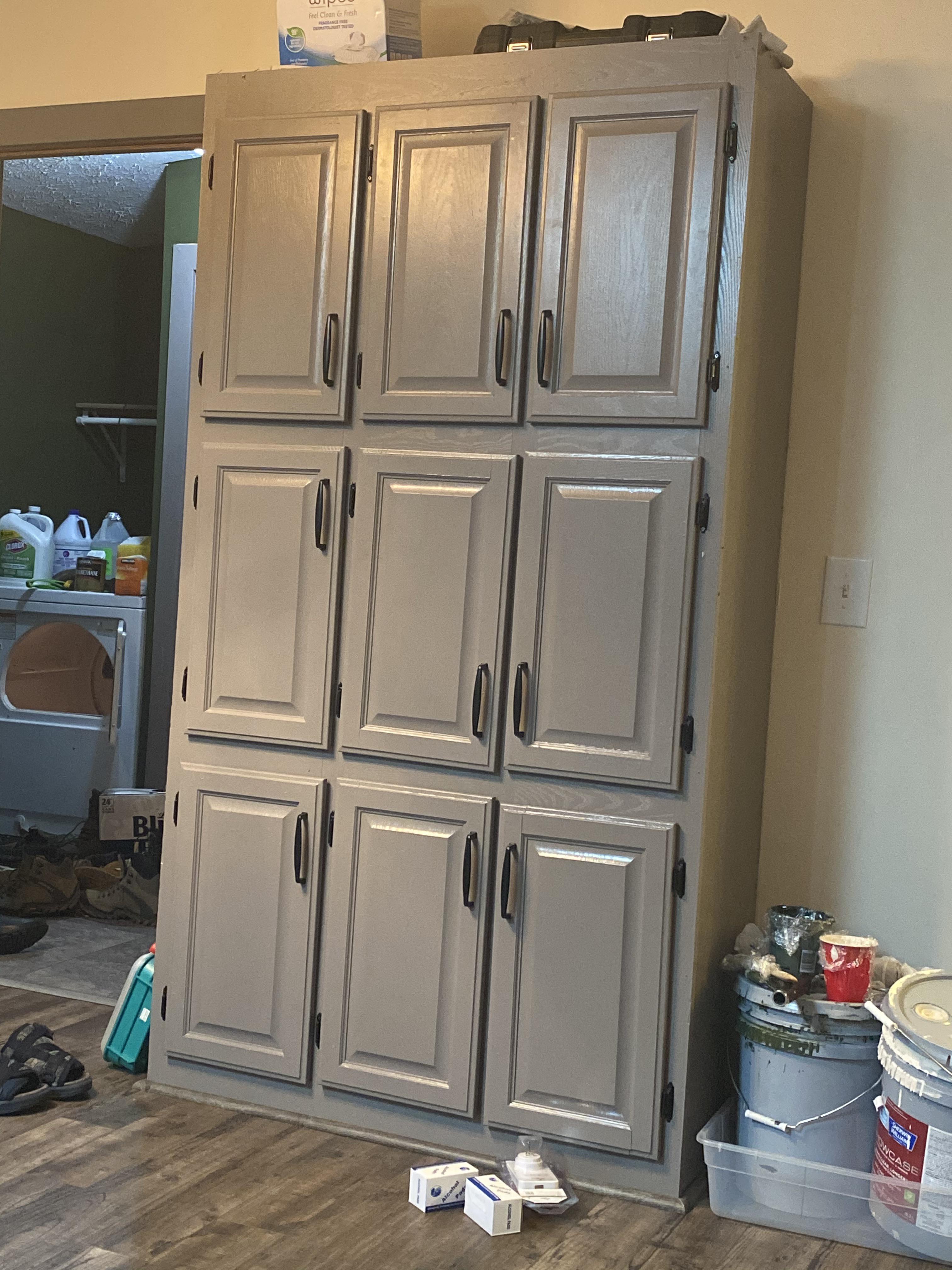 Asked my friend to help me put my doors back on. What is even