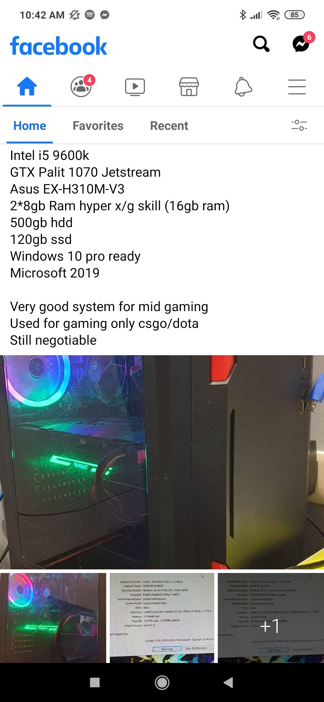 What about these specs for rust? Aiming for 70+ fps playrust