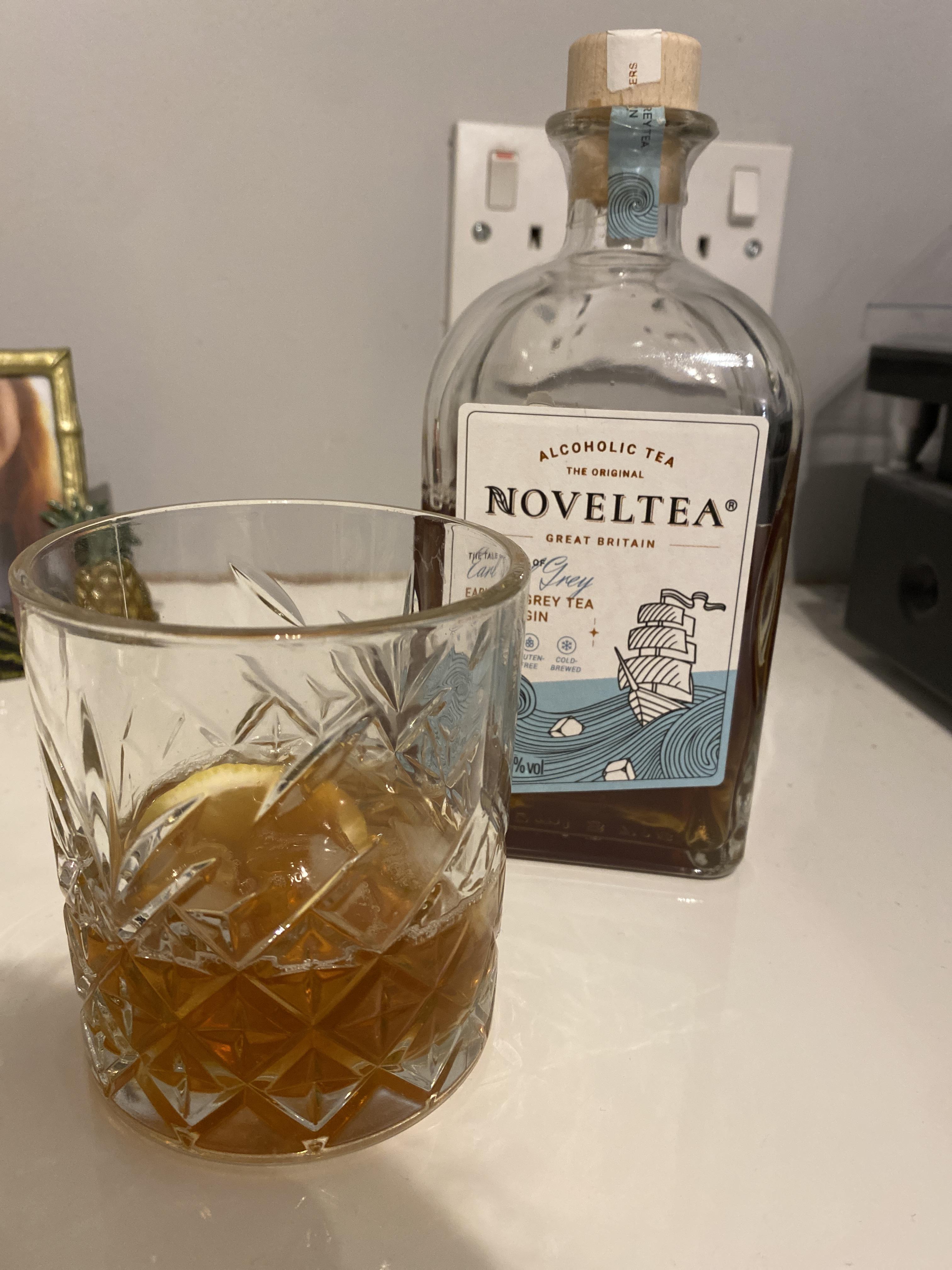 A new one here, Noveltea Earl grey with gin, absolutely delicious r/tea