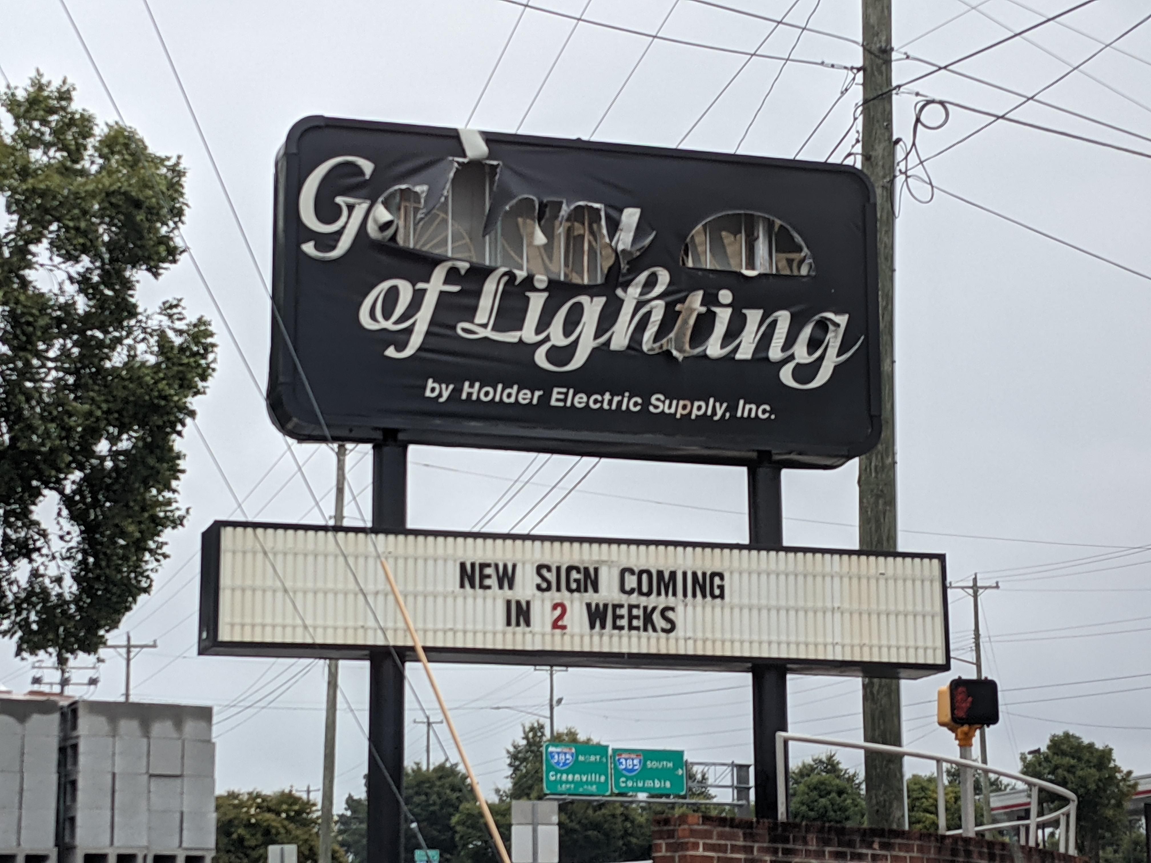 They updated the sign! r/greenville