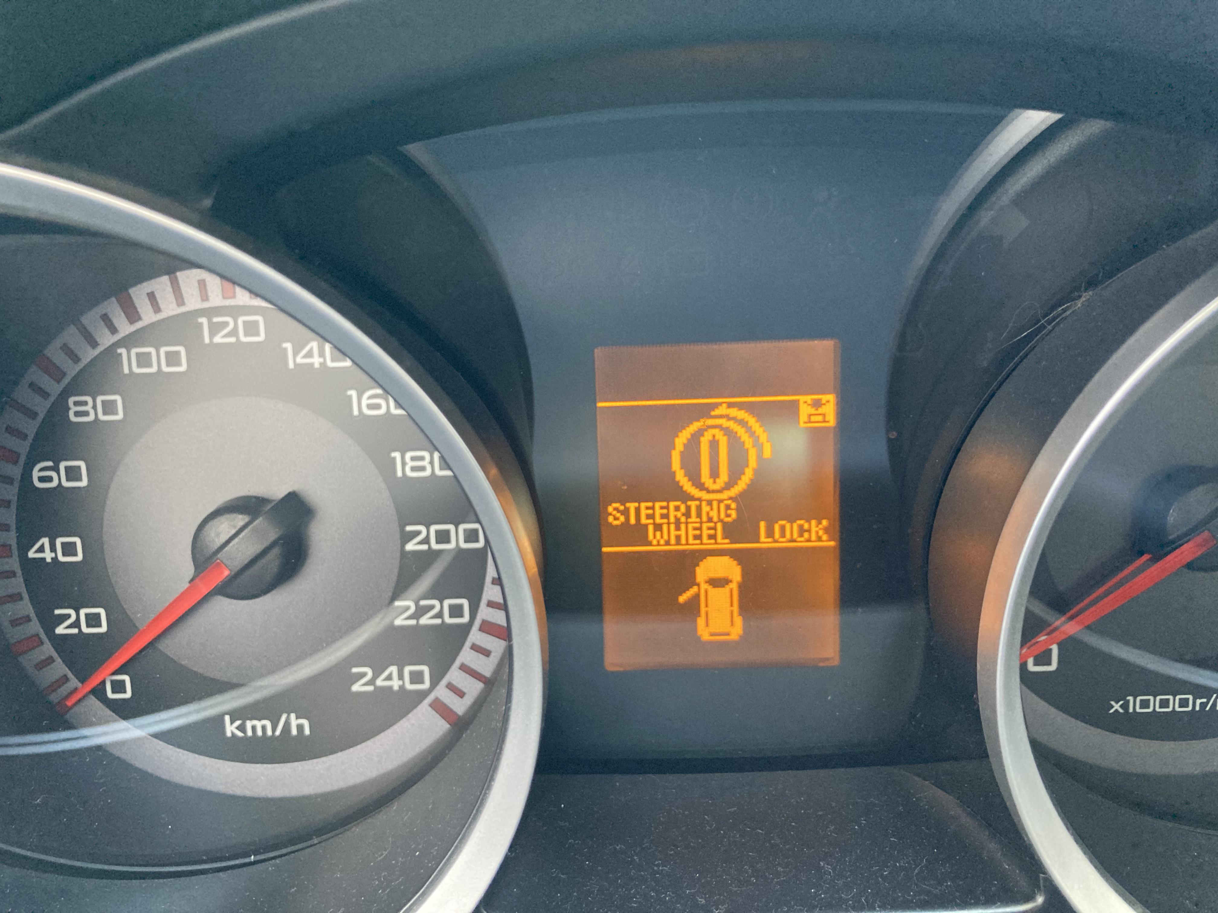 Disable steering wheel lock warning r/mitsubishi