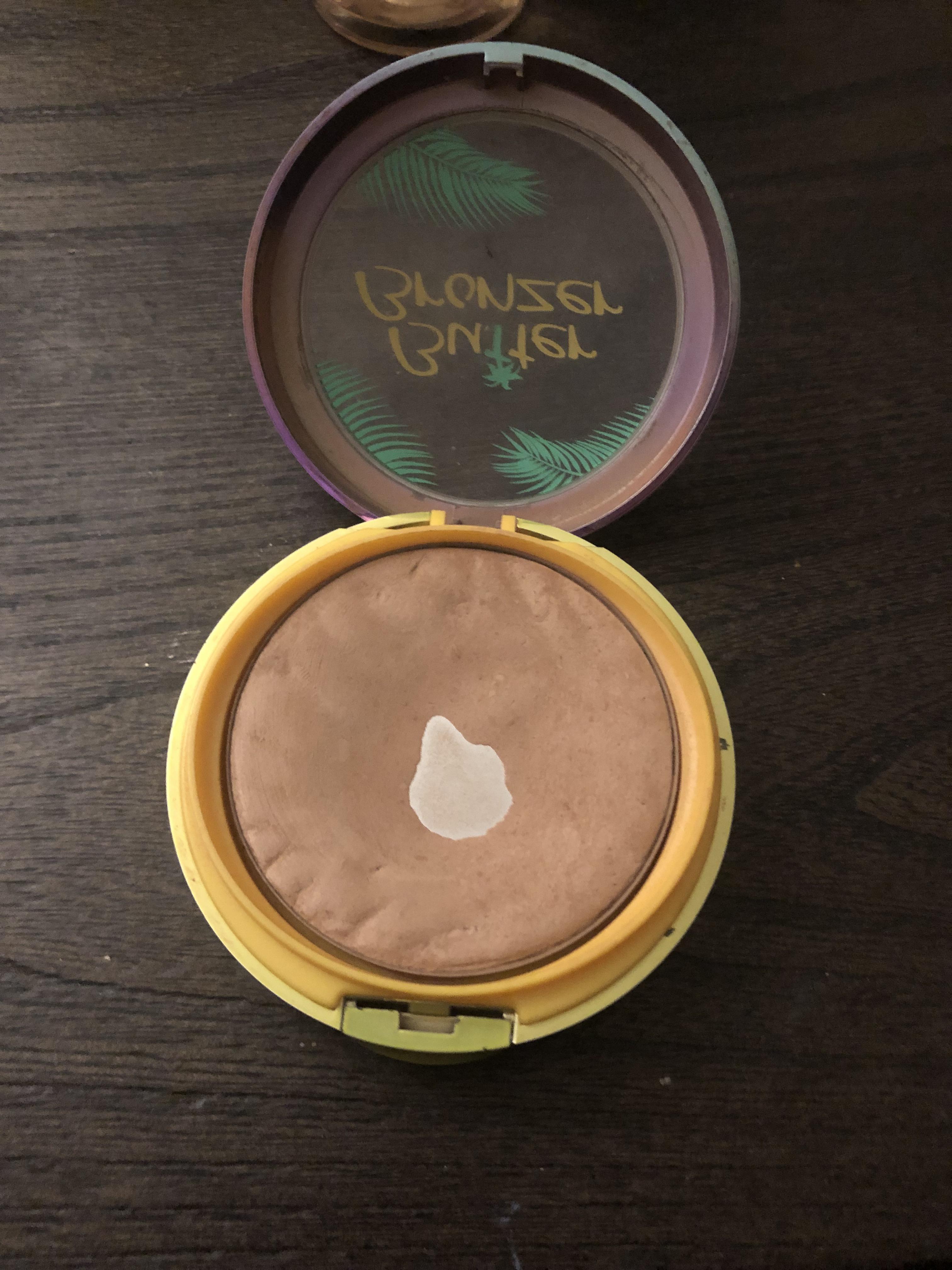 Butter bronzer from this summer. Didnt realize how much of this I use